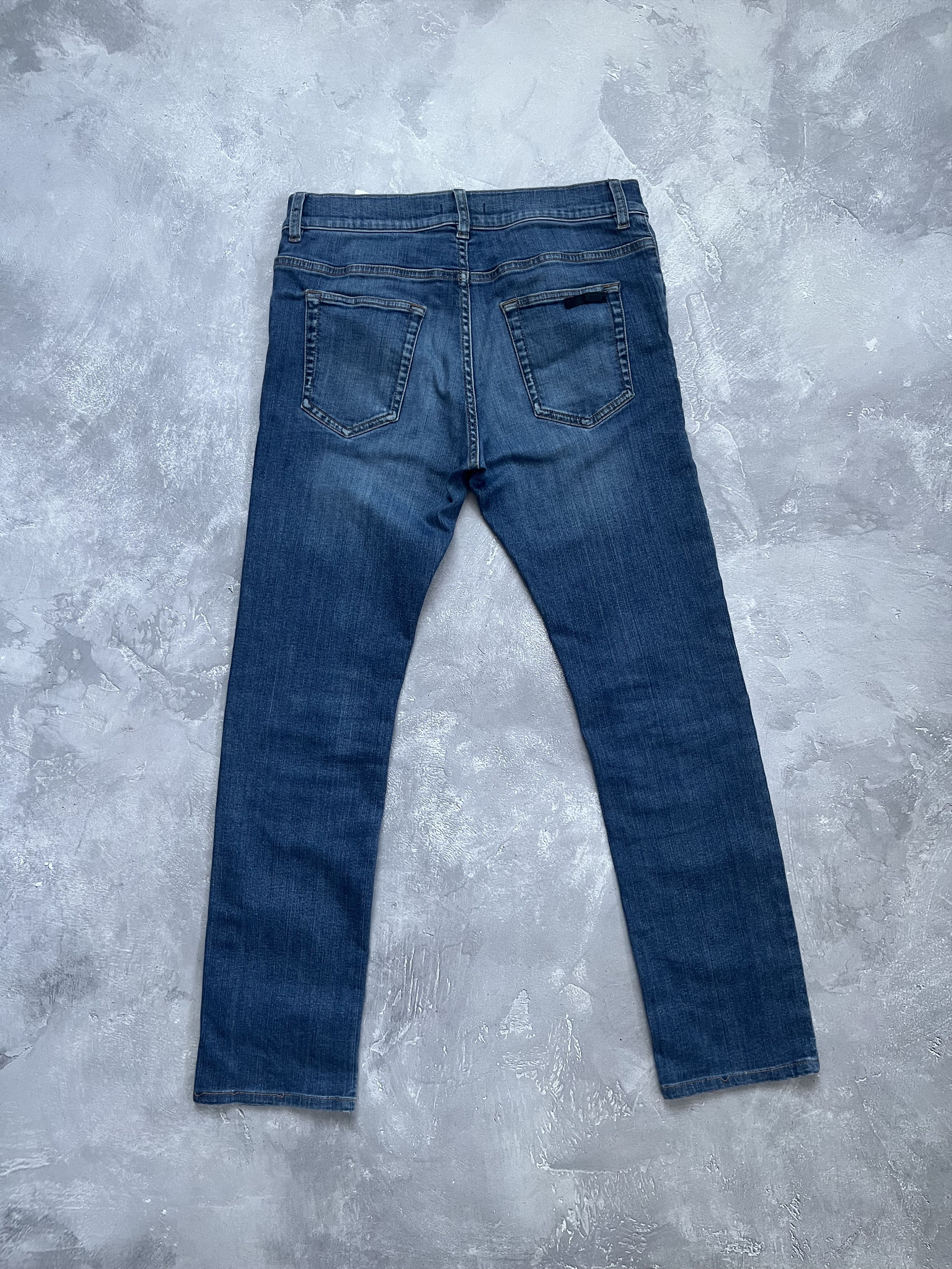 Prada Prada Denim Jeans Women Blue Black Tab Size 30 Size 30" / US 8 / IT 44 - 2 Thumbnail