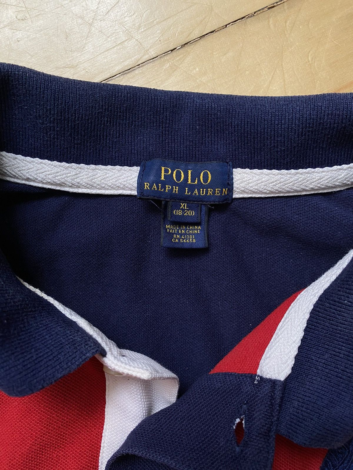 Polo Ralph Lauren × Vintage Polo Ralph Lauren Big Logo USA Very Rare Size US S / EU 44-46 / 1 - 9 Thumbnail