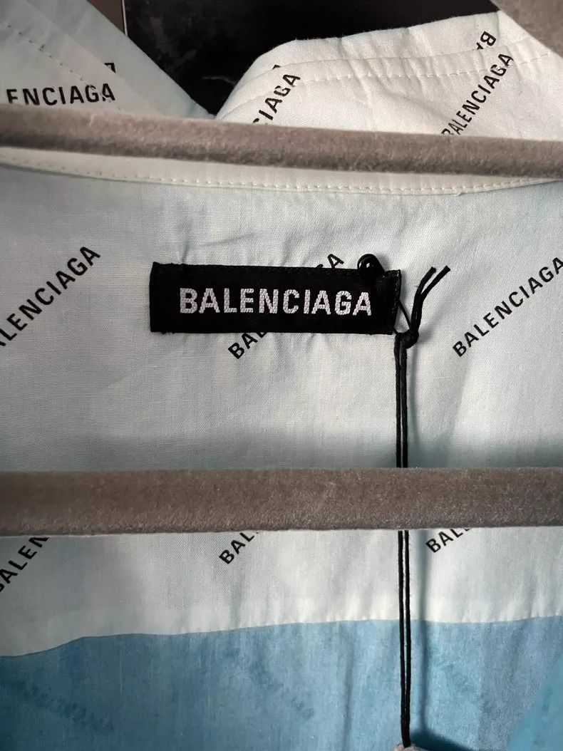 Balenciaga Balenciaga size 37 Long sleeve barrage logo shirt Size US XS / EU 42 / 0 - 4 Thumbnail