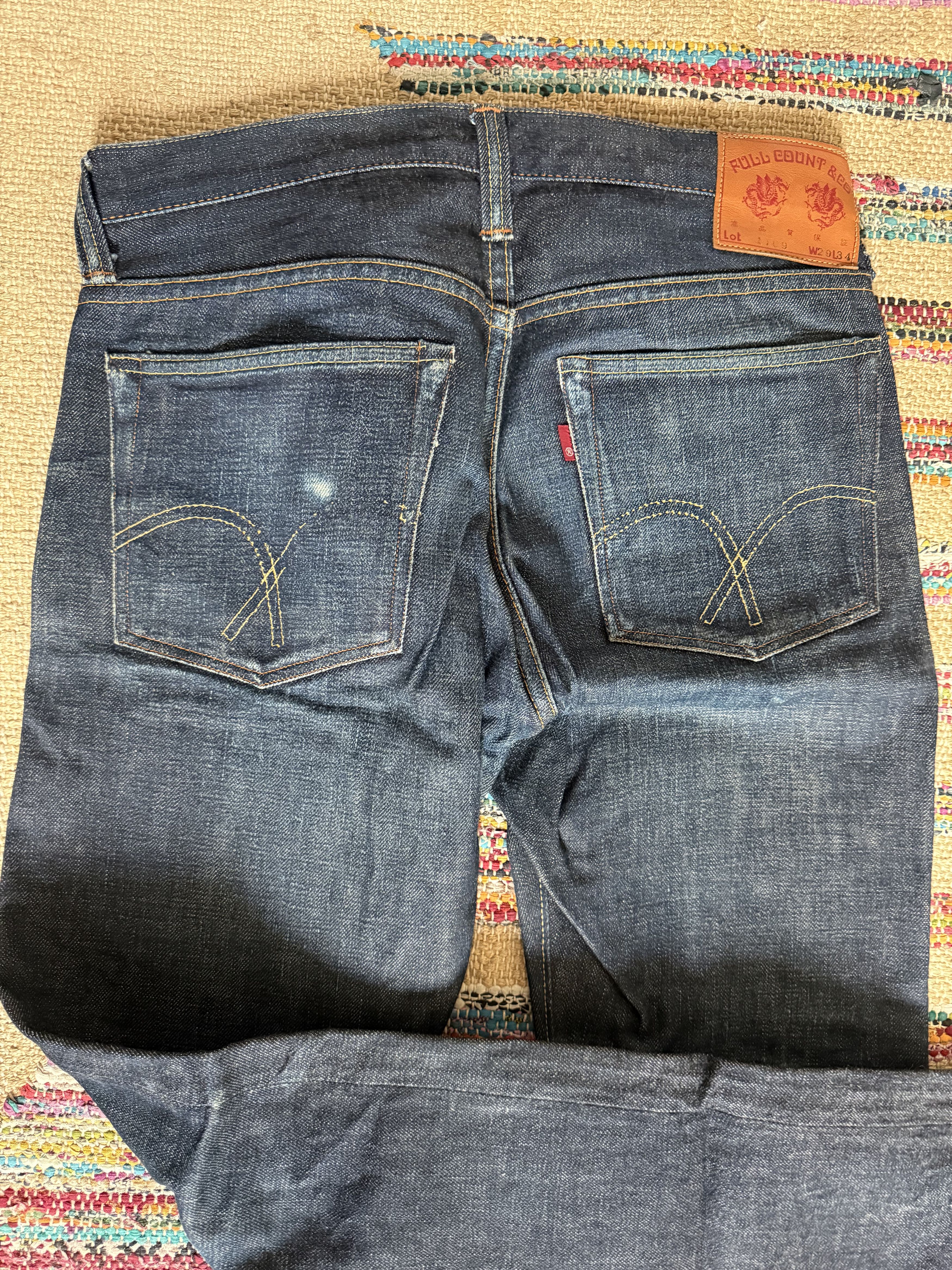 Full Count & Co. Full Count & Co Japanese selvedge denim — Lot 1109. Size US 29 - 4 Thumbnail