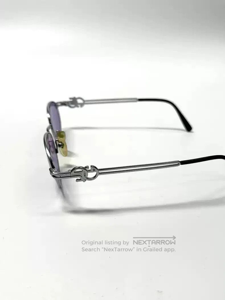 Jean Paul Gaultier Jean Paul Gaultier Metallic purple glasses. Size ONE SIZE - 3 Thumbnail