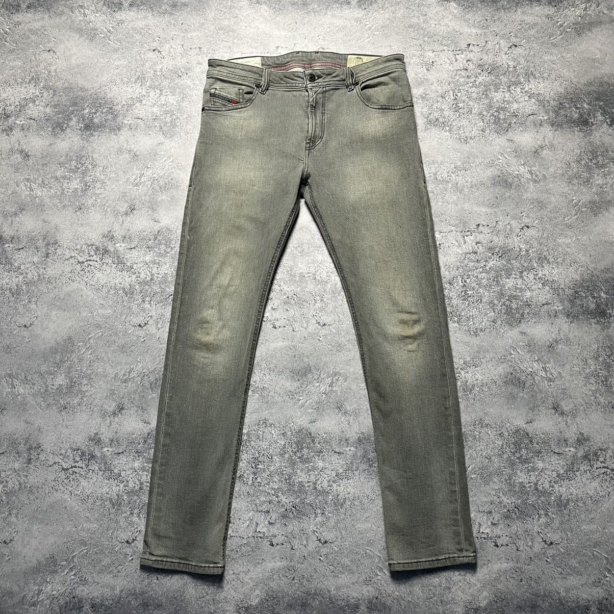 Diesel Vintage Diesel Thommer-C Slim Skinny Denim Gray Jeans Y2K Size US 33 - 1 Thumbnail