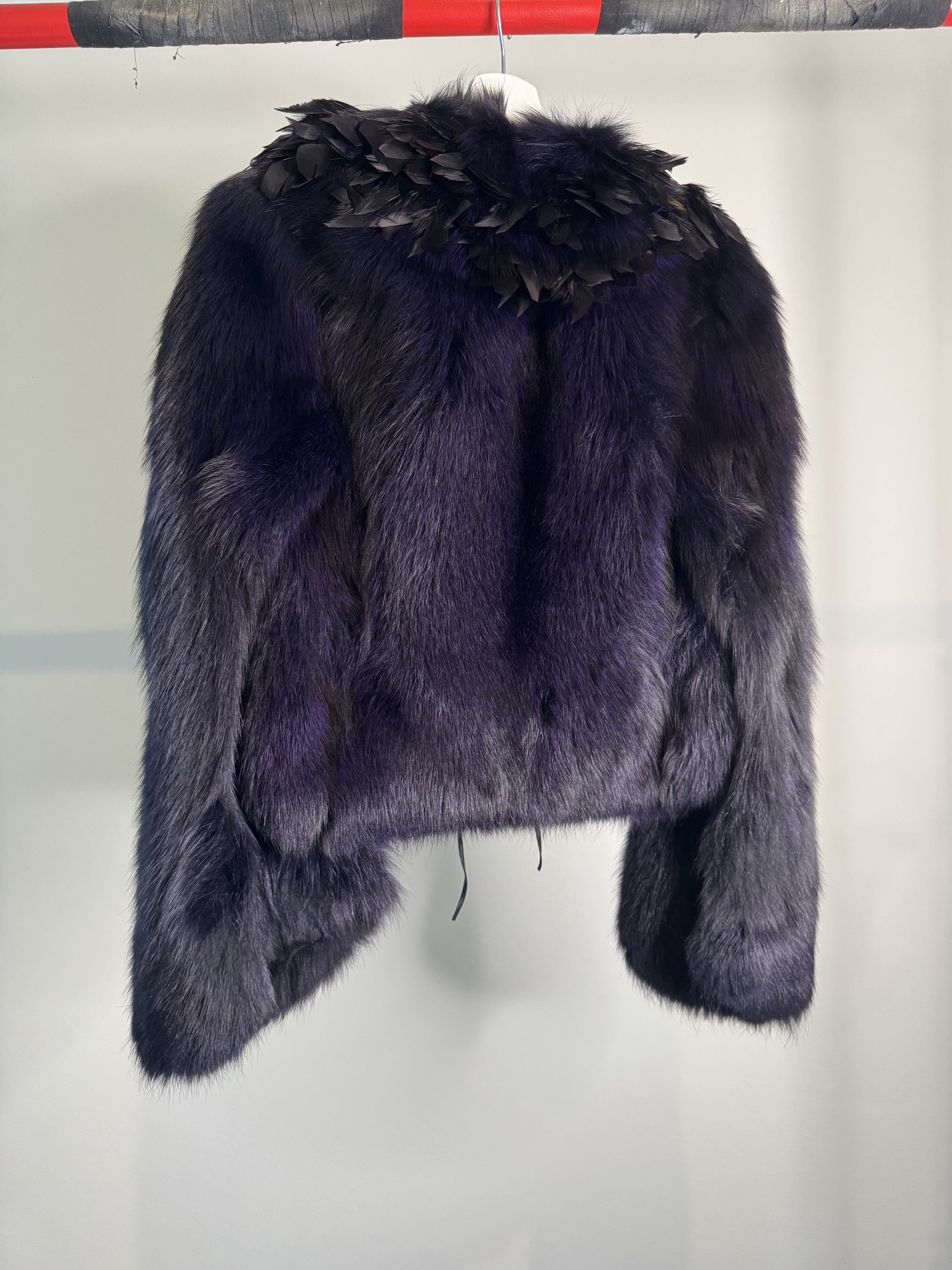 Custommade Custom Fox Fur Cropped Jacket Size S / US 4 / IT 40 - 6 Thumbnail