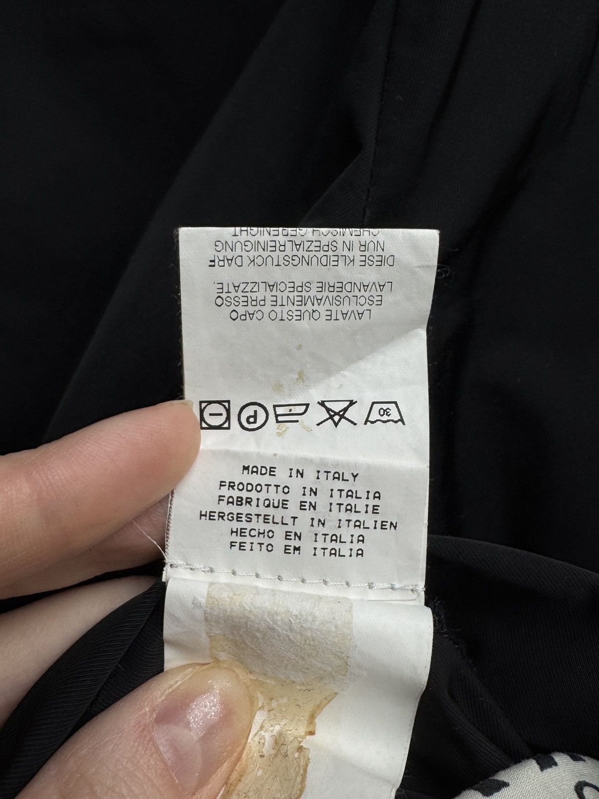 Moschino Moschino vintage nylon newspaper black coach bomber jacket Size US M / EU 48-50 / 2 - 16 Thumbnail