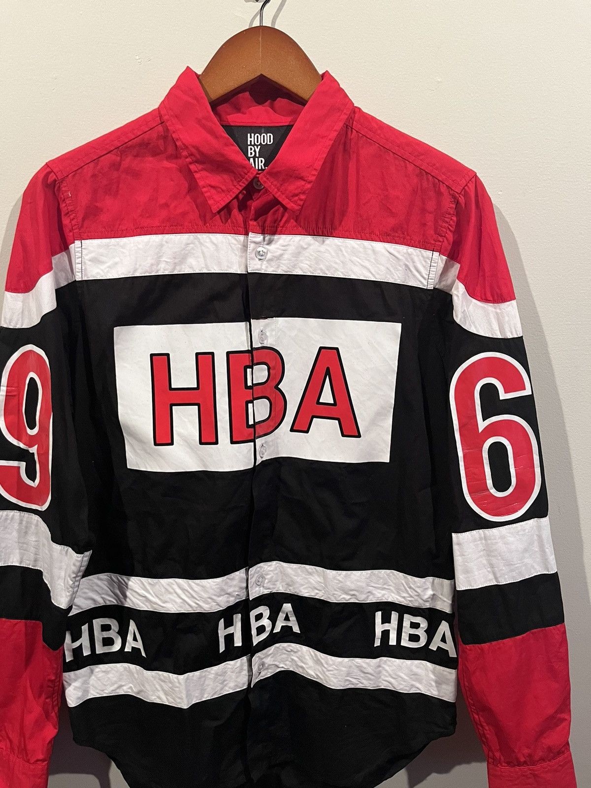 Hood By Air Hood By Air Playboi Carti hockey button up Size US M / EU 48-50 / 2 - 3 Thumbnail