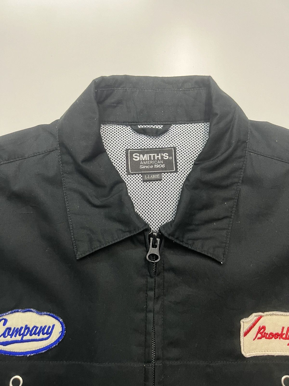 Smith's American 🔥SMITH AMERICAN ZIPPER SHIRT Size US L / EU 52-54 / 3 - 6 Thumbnail
