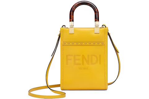Fendi o1loc1c0824 Size: OS / Mini Sunshine Shopper in Yellow Size ONE SIZE - 1 Thumbnail