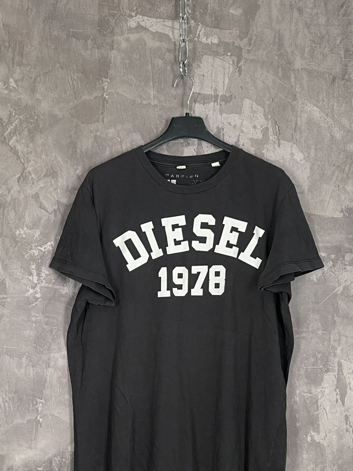 Diesel × Vintage DIESEL VINTAGE BIG LOGO T-SHIRT RARE Size US L / EU 52-54 / 3 - 2 Thumbnail