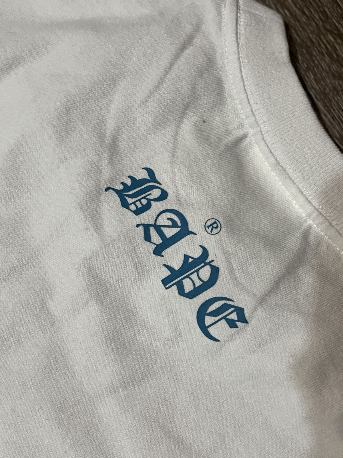 Bape BAPE 1993 WORLD GONE MAD HEAD LOGO TEE NEW WITH TAGS Size US L / EU 52-54 / 3 - 4 Thumbnail