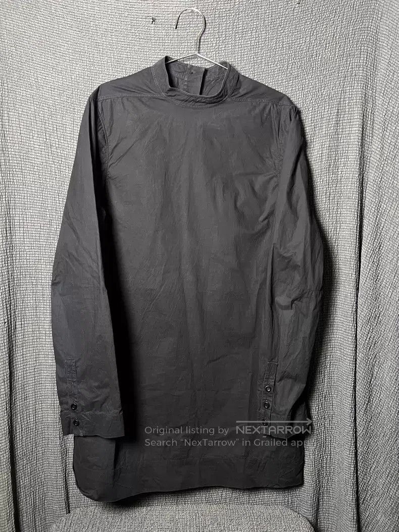 Rick Owens Rick Owens Round Neck Button Long Sleeve Undergarment Size US M / EU 48-50 / 2 - 1 Thumbnail