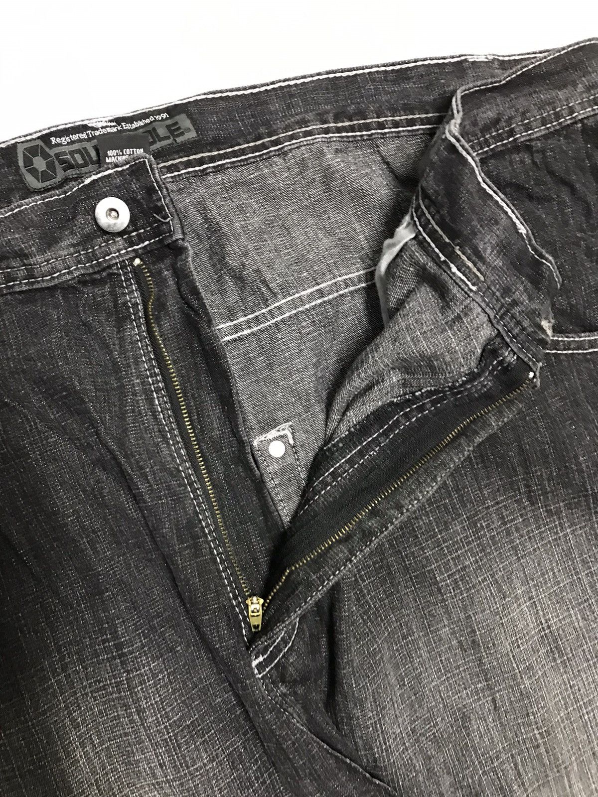 Southpole Vintage SouthPole brown tab denim 48x34 Size US 44 / EU 60 - 6 Thumbnail