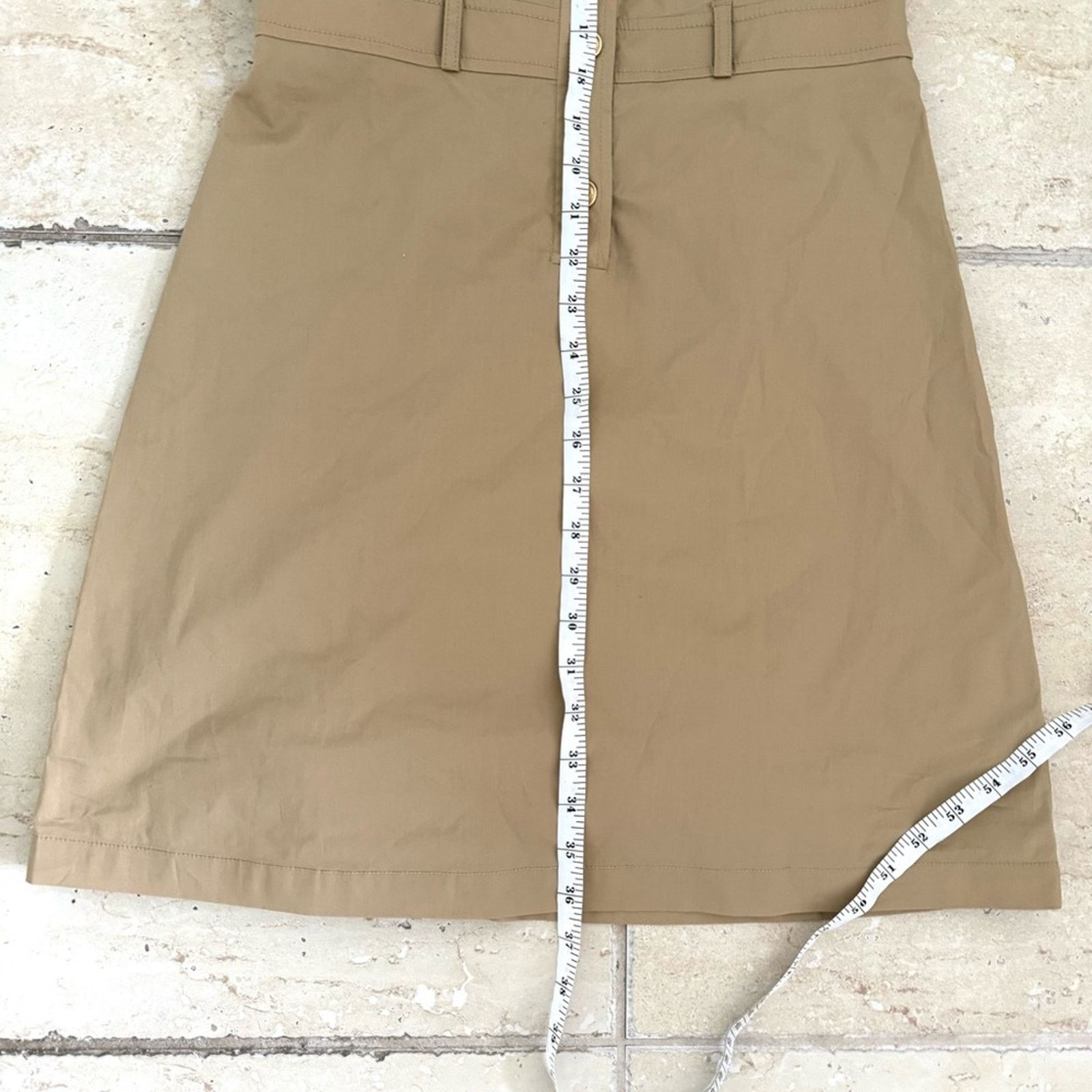 Michael Kors NWT!! MICHAEL KORS Dress, Khaki, Size 0 Size XS / US 0-2 / IT 36-38 - 10 Thumbnail