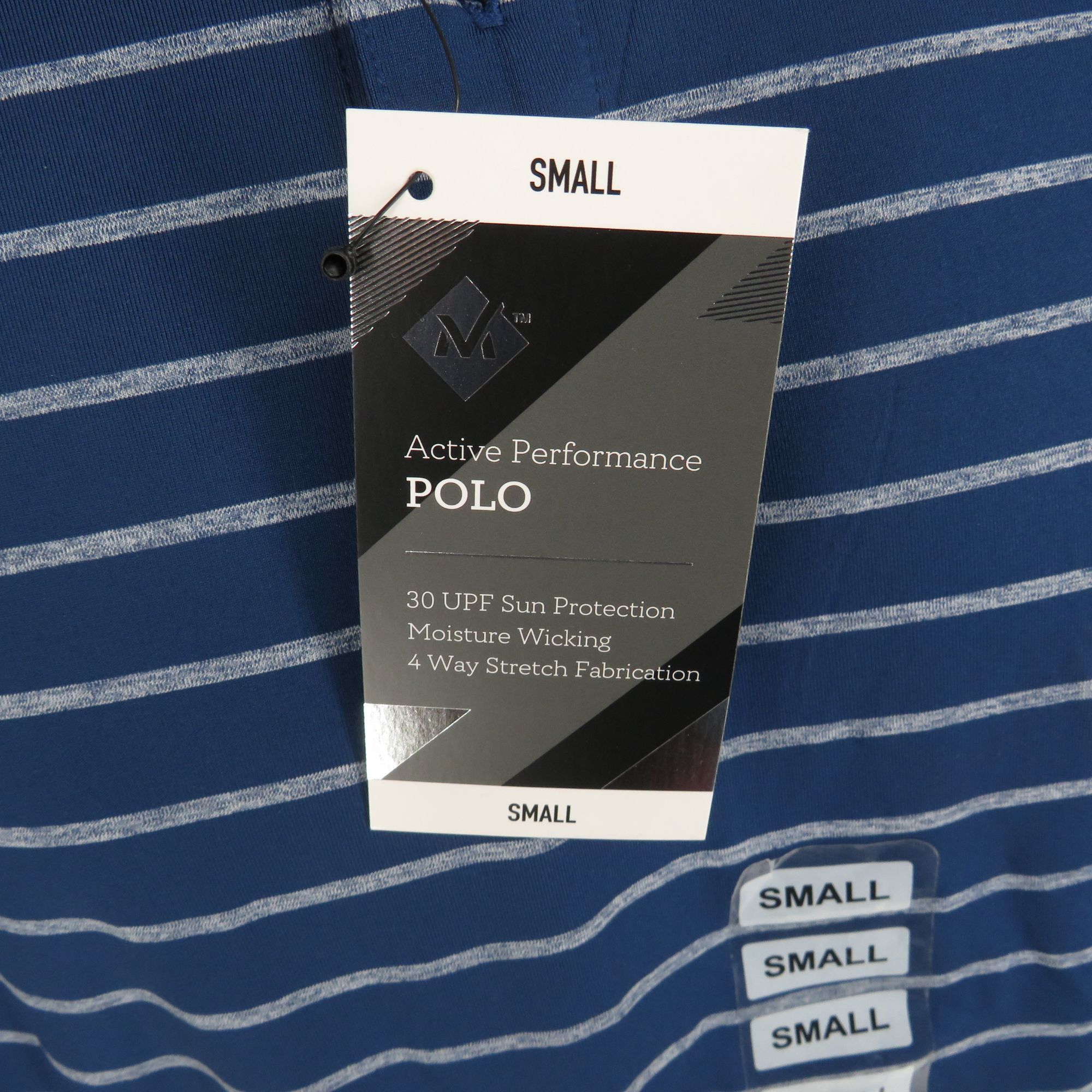 Other Members Mark Men's Active Performance Stretch Polo Shirt Sma Size US S / EU 44-46 / 1 - 5 Thumbnail