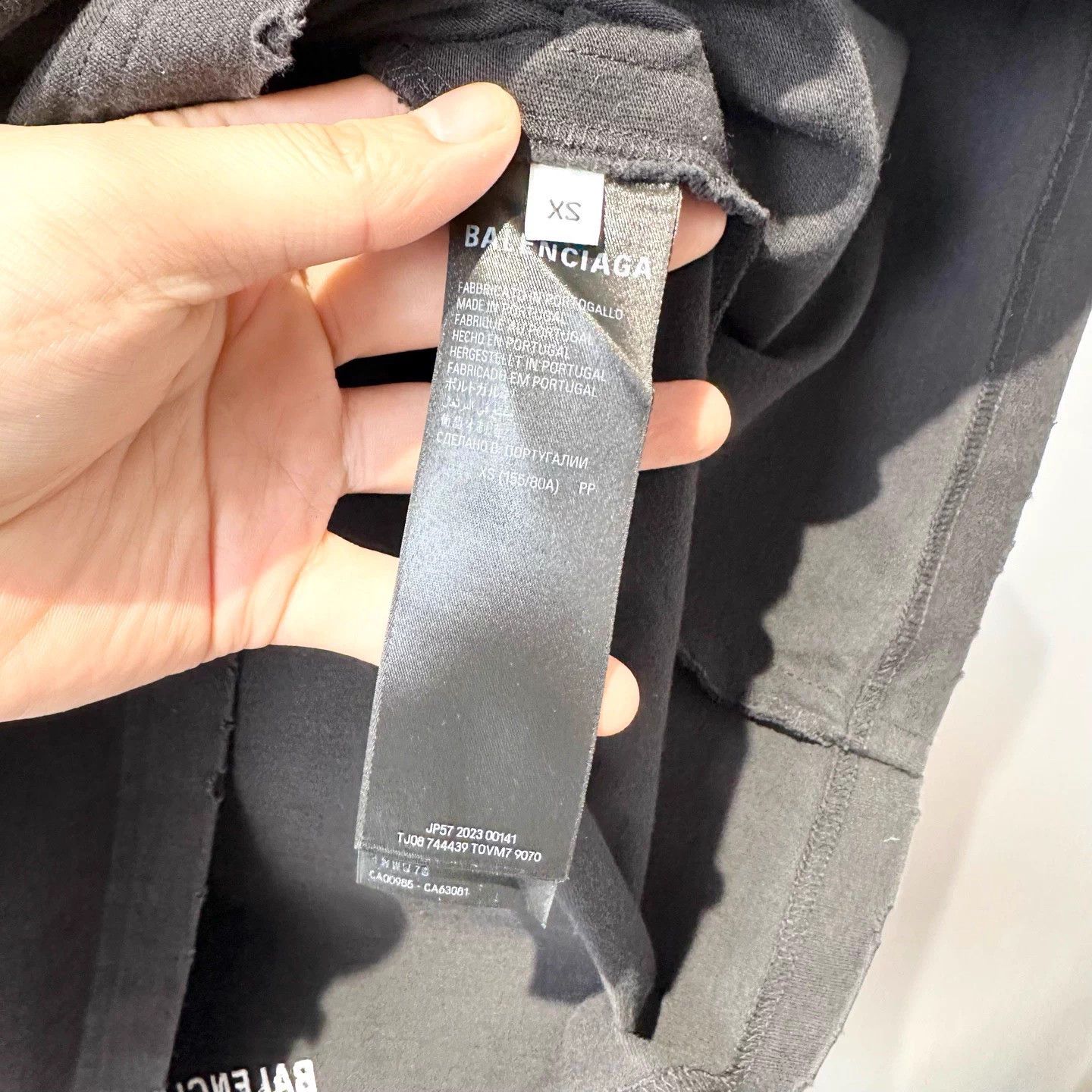 Balenciaga Balenciaga Qixi Limited Black T-shirt Size US XS / EU 42 / 0 - 4 Thumbnail