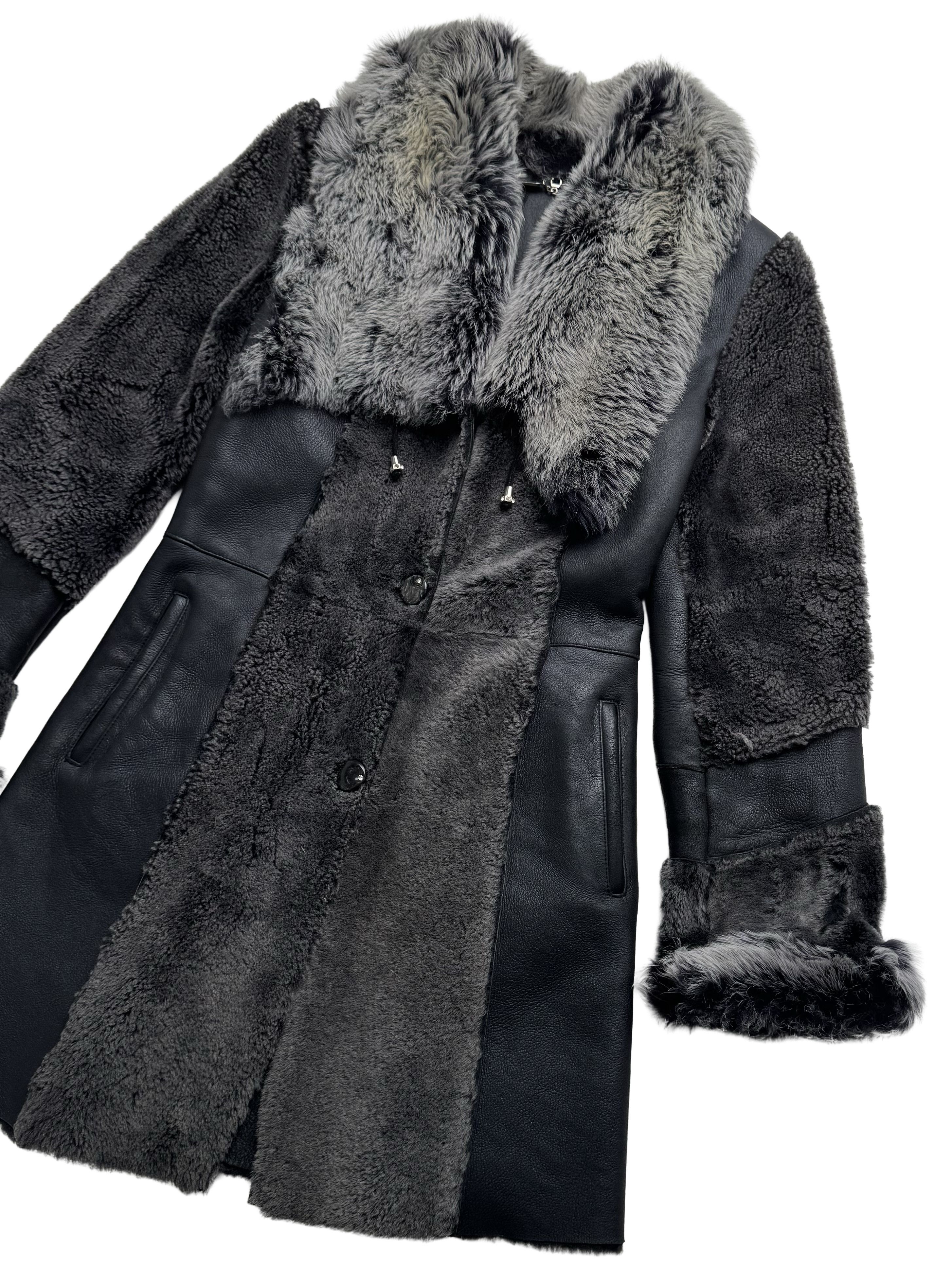 Vintage Vintage Real Sheepskin Coat Size S / US 4 / IT 40 - 7 Thumbnail