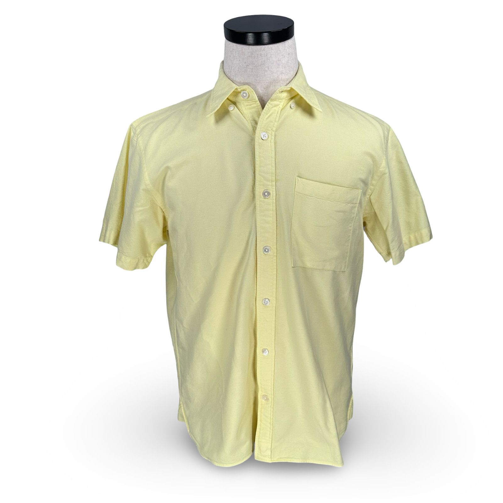 Pilgrim Surf + Supply Pilgrim Surf Supply Shirt Men’s Small Yellow Cotton Size US S / EU 44-46 / 1 - 1 Thumbnail