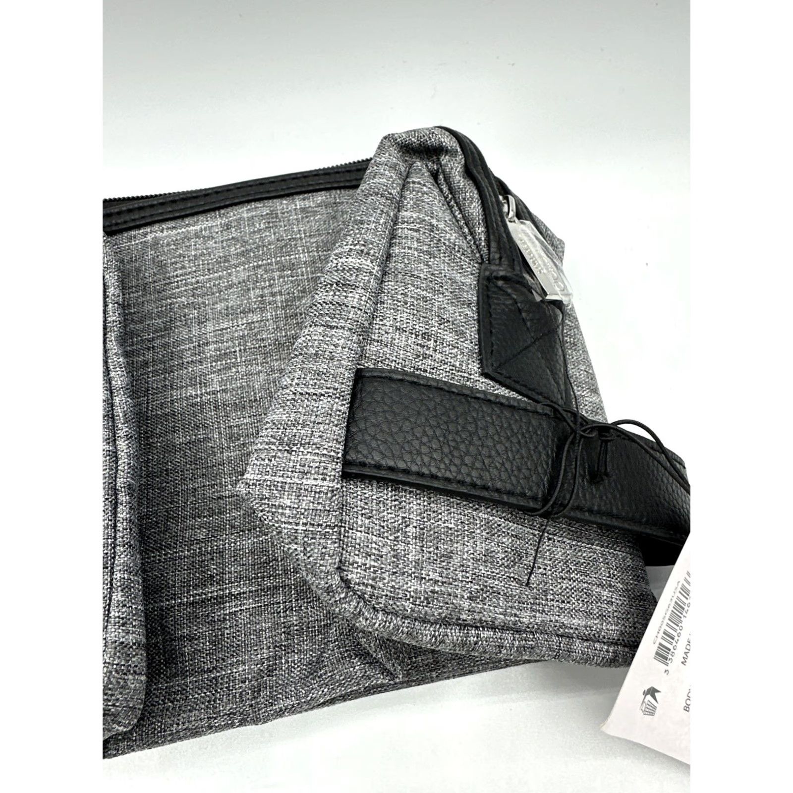 Jimmy Choo Jimmy Choo Parfums Pouch Toiletry Bag Gray Heather Cosmetic Case Travel Case Medium Zip Men Size ONE SIZE - 5 Thumbnail