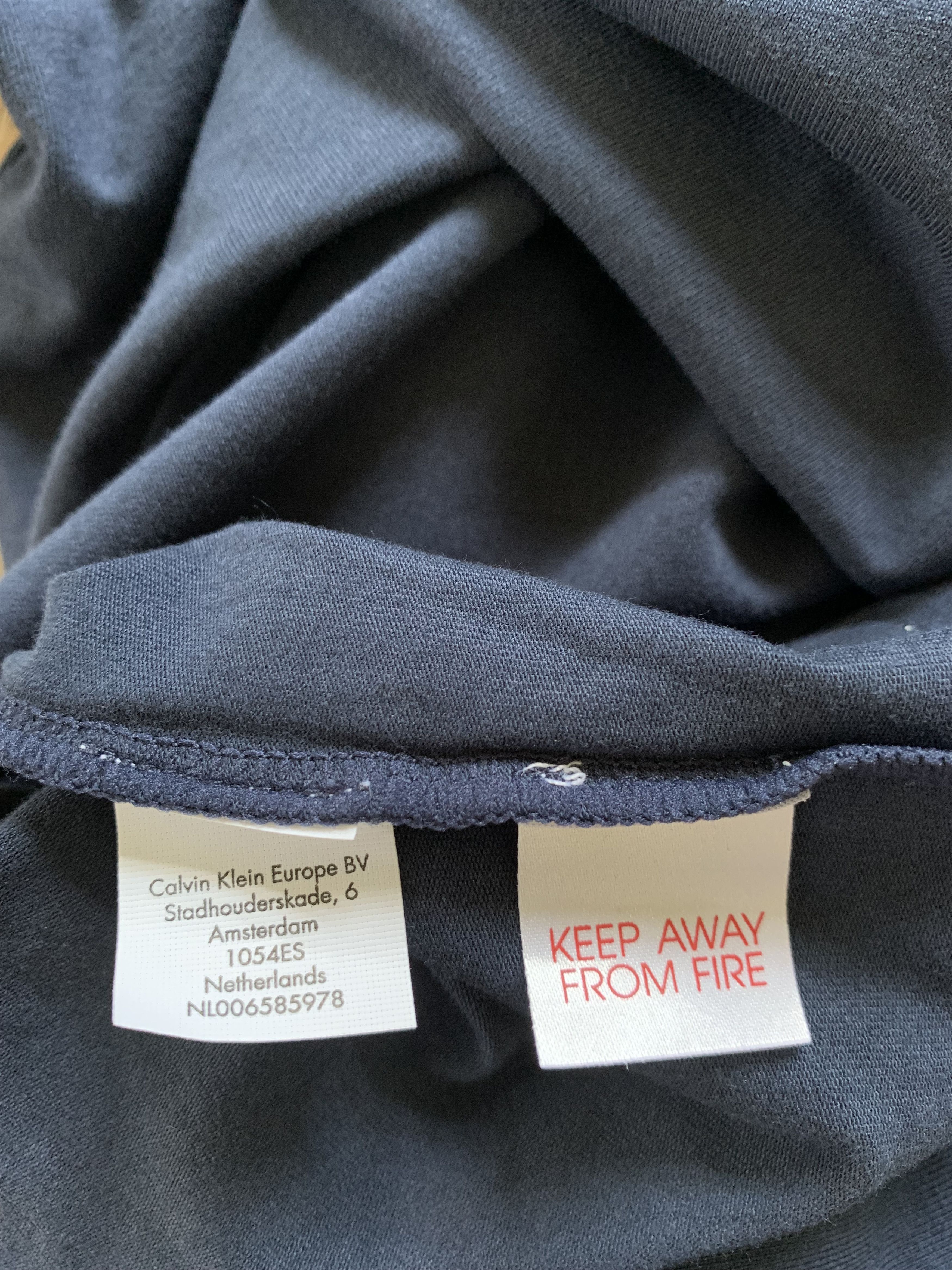 Calvin Klein Calvin Klein Basic Blue T Shirt Size US XL / EU 56 / 4 - 7 Thumbnail