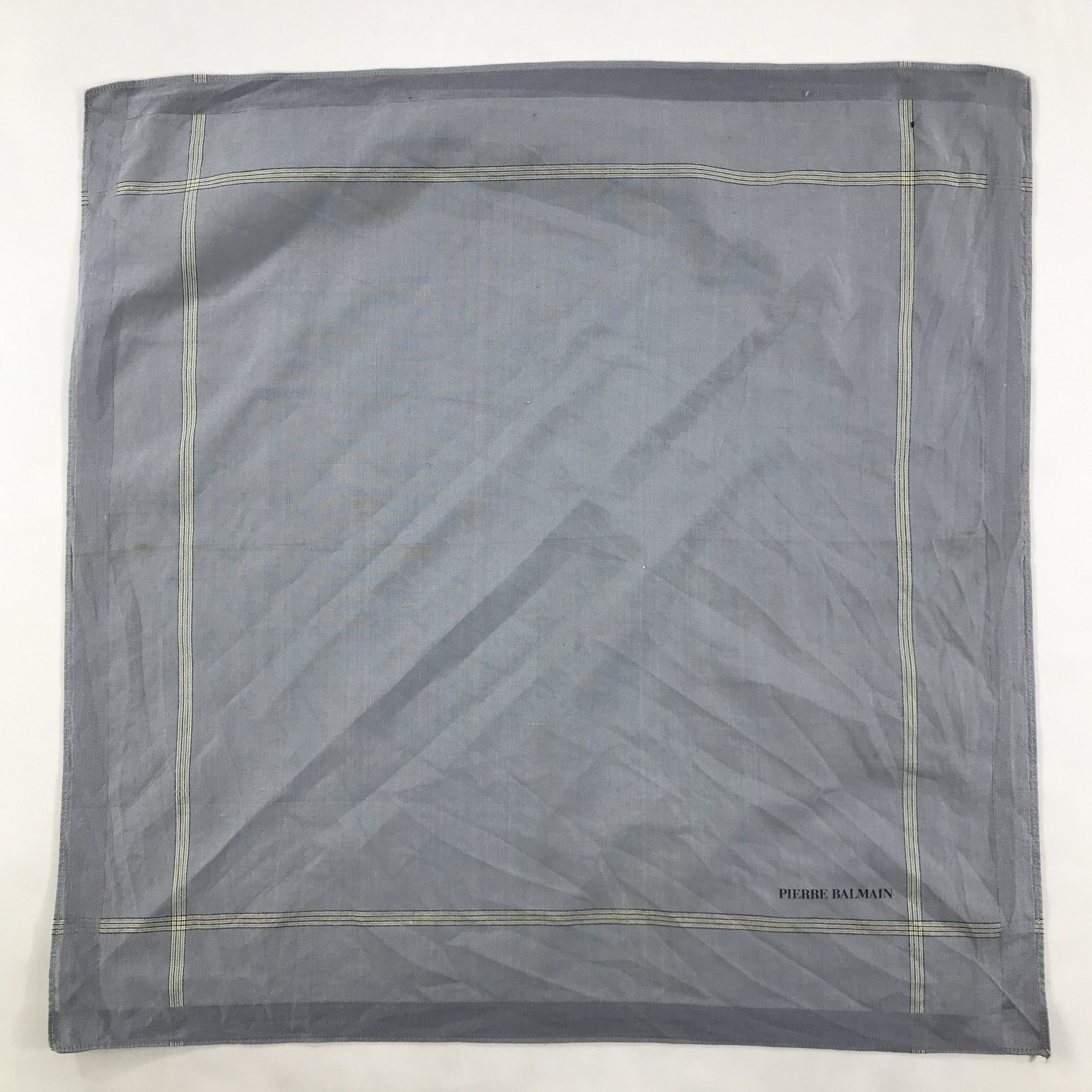 Pierre Balmain × Vintage Pierre Balmain Bandana / Handkerchief / Neckerchief - S1677 Size ONE SIZE - 1 Thumbnail