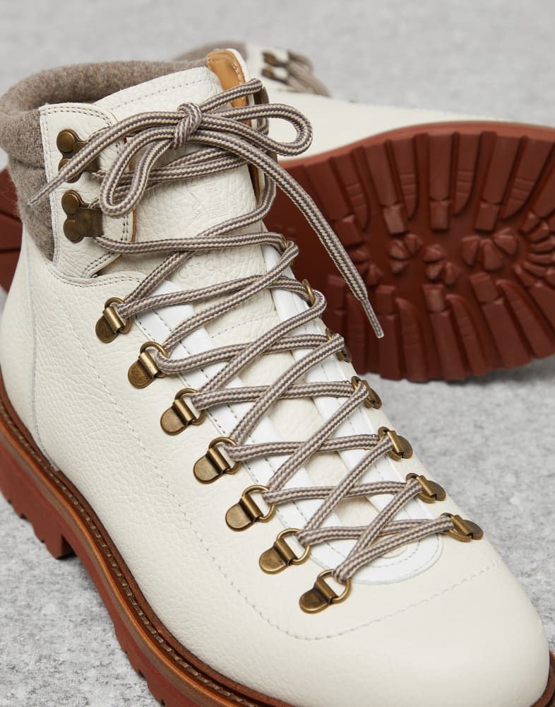Brunello Cucinelli o1w1db10924 Boot in White Size US 12 / EU 45 - 5 Thumbnail