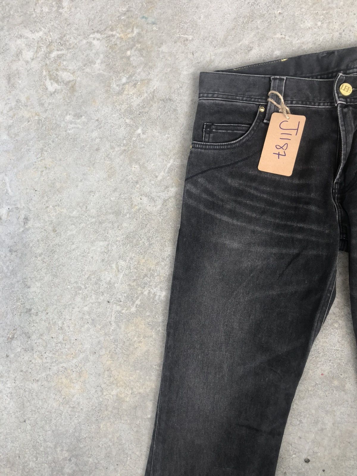 Lee Japanese Lee Flared Jeans Distressed Jeans Suede Size US 32 / EU 48 - 4 Thumbnail