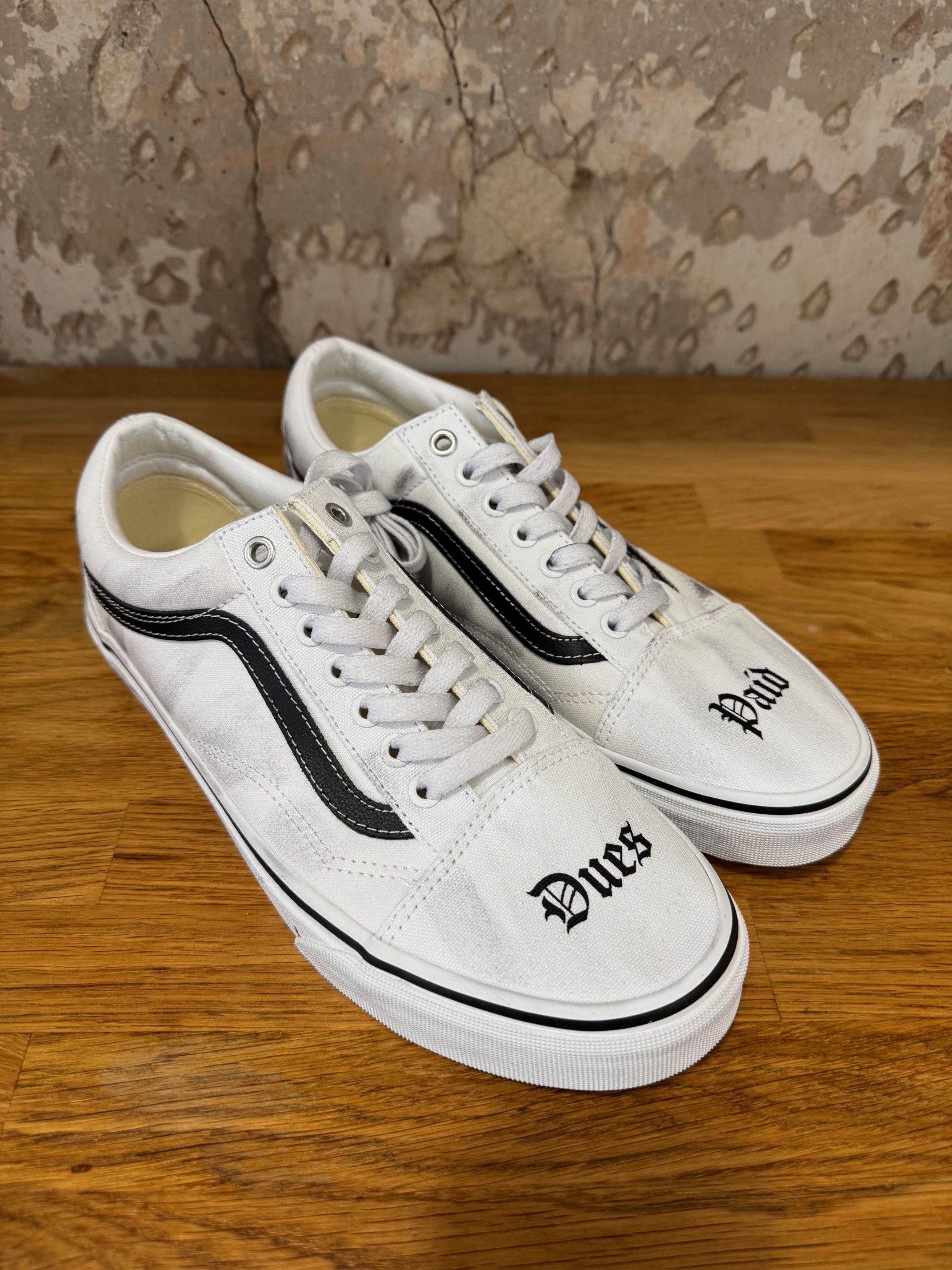Vans VERY RARE VANS OLD SKOOL TRAVIS BARKER DUES PAID 8.5US 41 Size US 9 / EU 42 - 3 Thumbnail