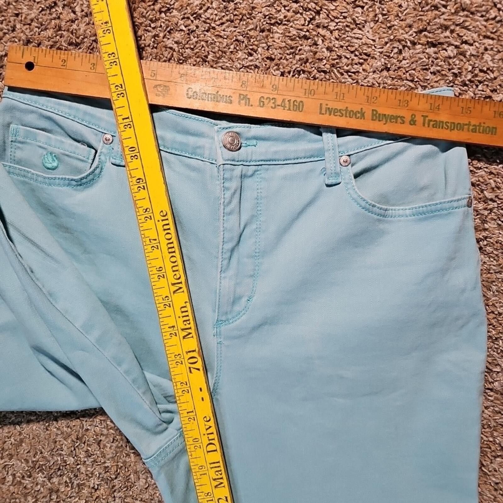 Other Gloria Vanderbilt All Around Slimming Amanda Blue Capris Sz8 Size 30" / US 8 / IT 44 - 5 Thumbnail