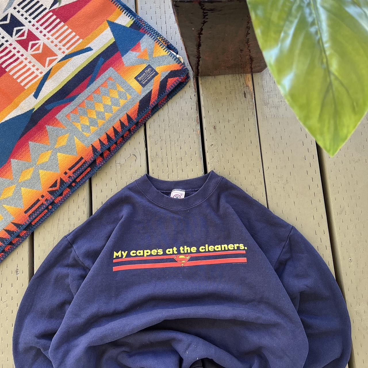 DC Comics Vintage 90s Superman Crewneck XL Size US XL / EU 56 / 4 - 4 Thumbnail