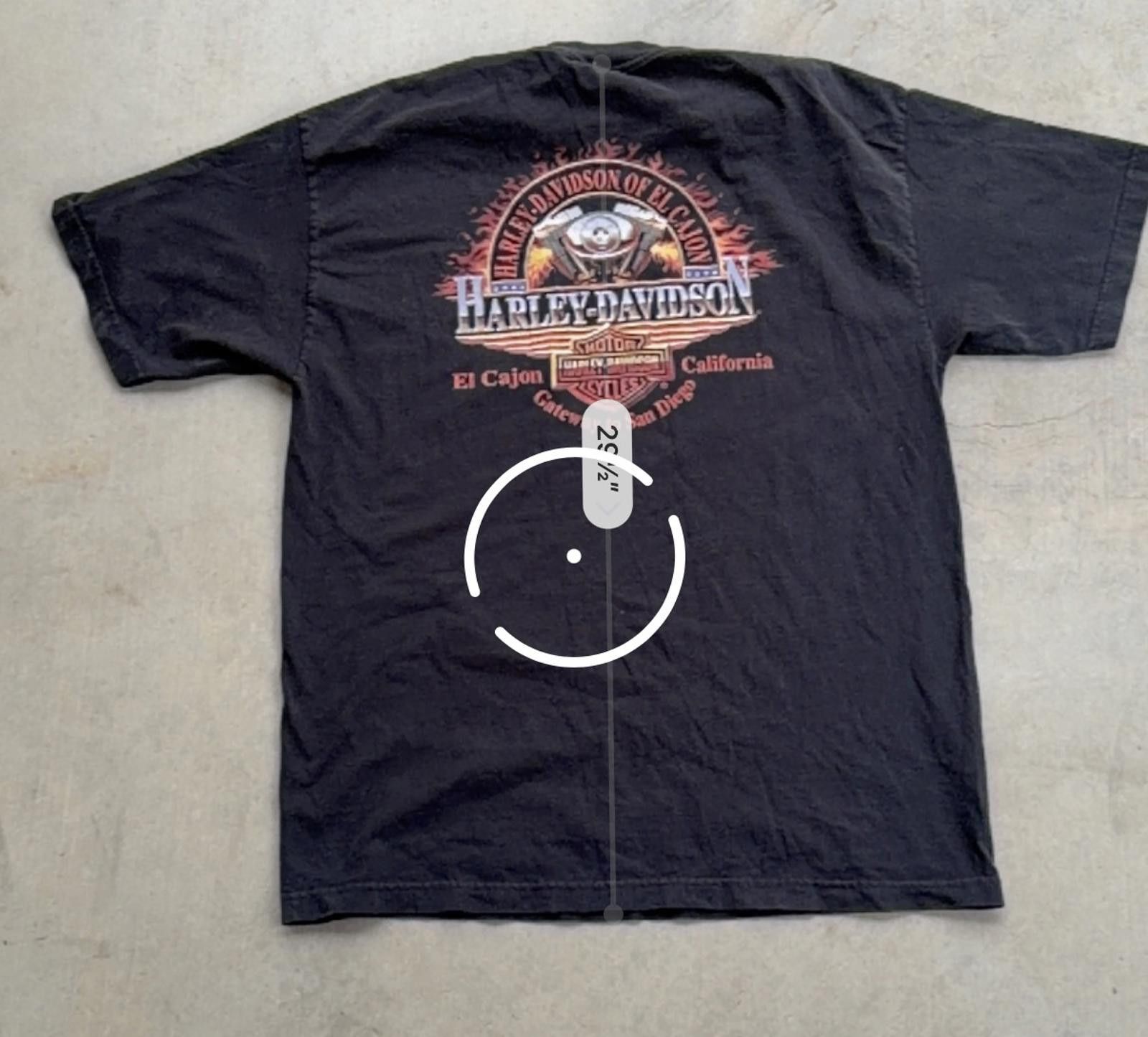 Harley Davidson Vintage 1999 Harley Davidson Lightning AOP Tee XL Rare Size US XL / EU 56 / 4 - 8 Thumbnail