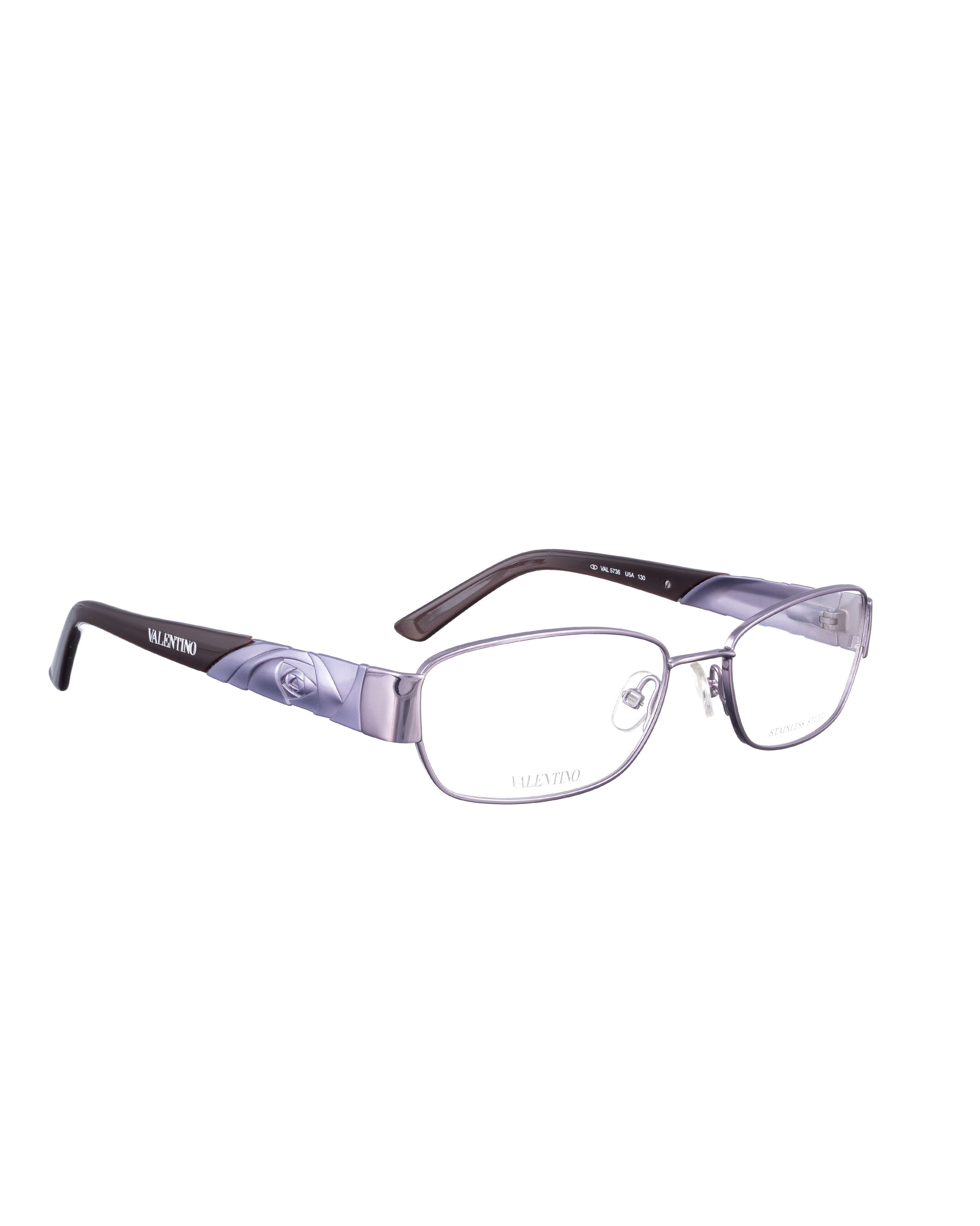 Valentino Valentino 00s Brown Glasses with Roses Elements Size ONE SIZE - 1 Thumbnail