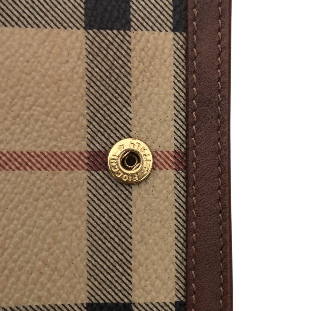 Burberry Burberry London Novacheck Key Holder Pouch Leather Size ONE SIZE - 12 Thumbnail