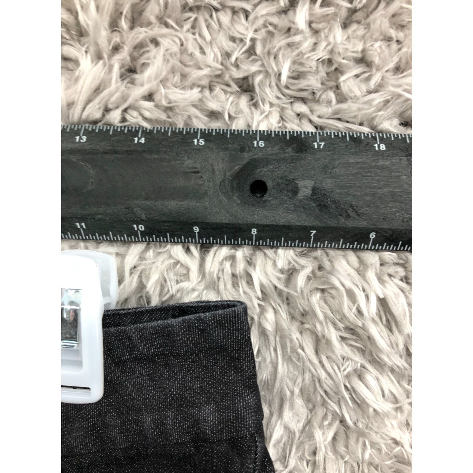 Lee Lee Modern Series Curvy Jeans Size 10 Womens Mid Rise Dark Wash Black Denim Jeans Size 32" / US 10 / IT 46 - 2 Thumbnail
