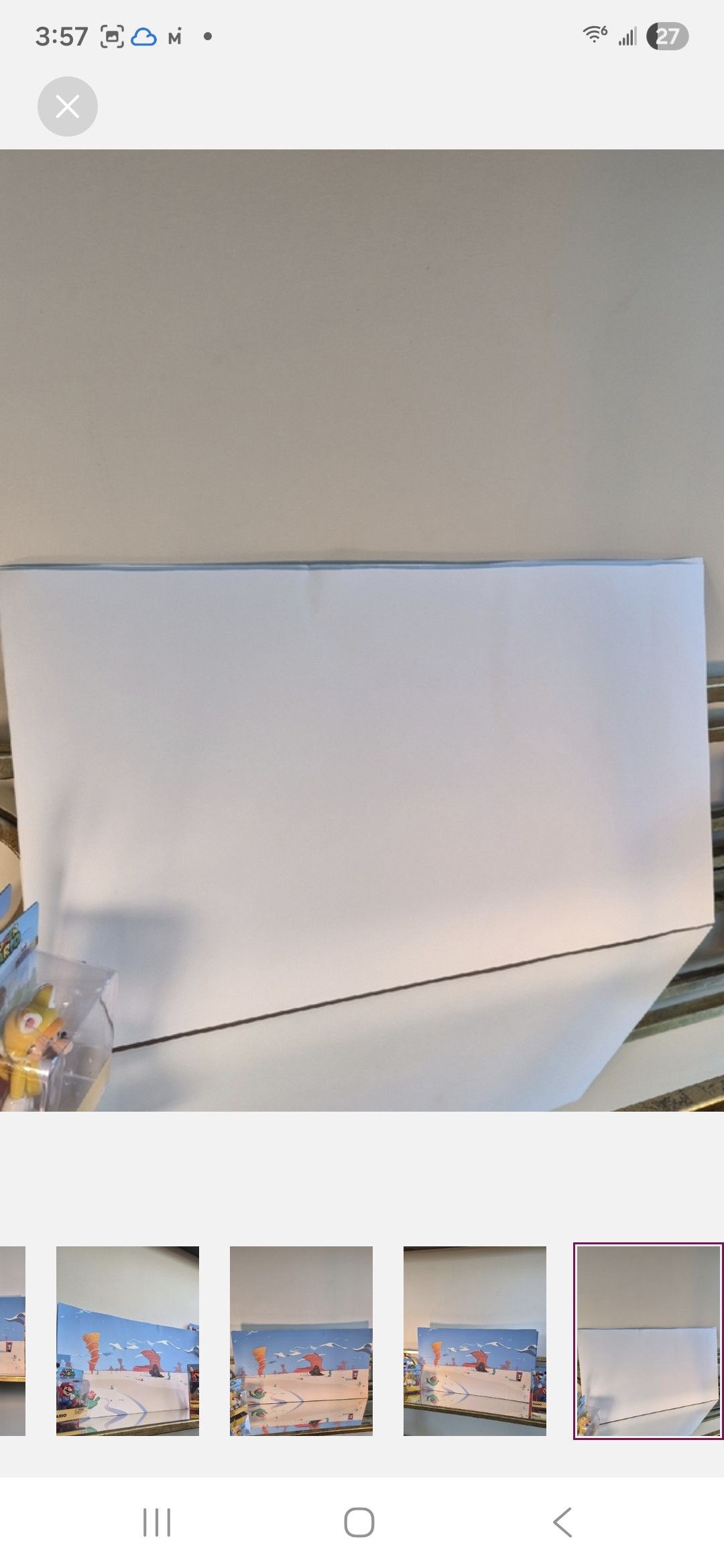 Other Super Mario Brothers Animation Cel Background Art Print Size ONE SIZE - 5 Thumbnail