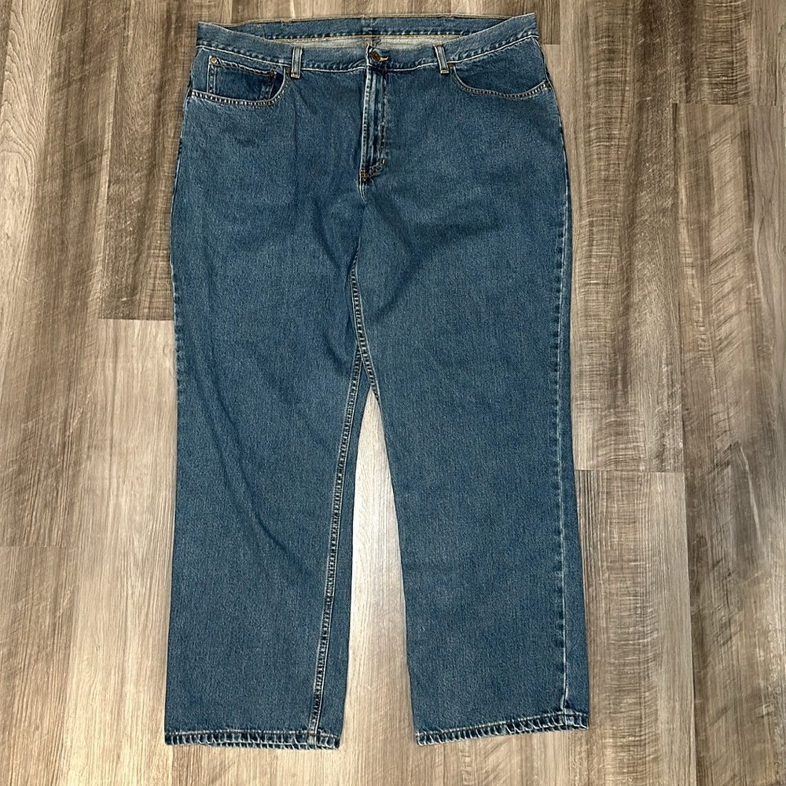 L.L. Bean L.L. Bean Straight Fit Jeans - 44x32 Size US 44 / EU 60 - 2 Thumbnail