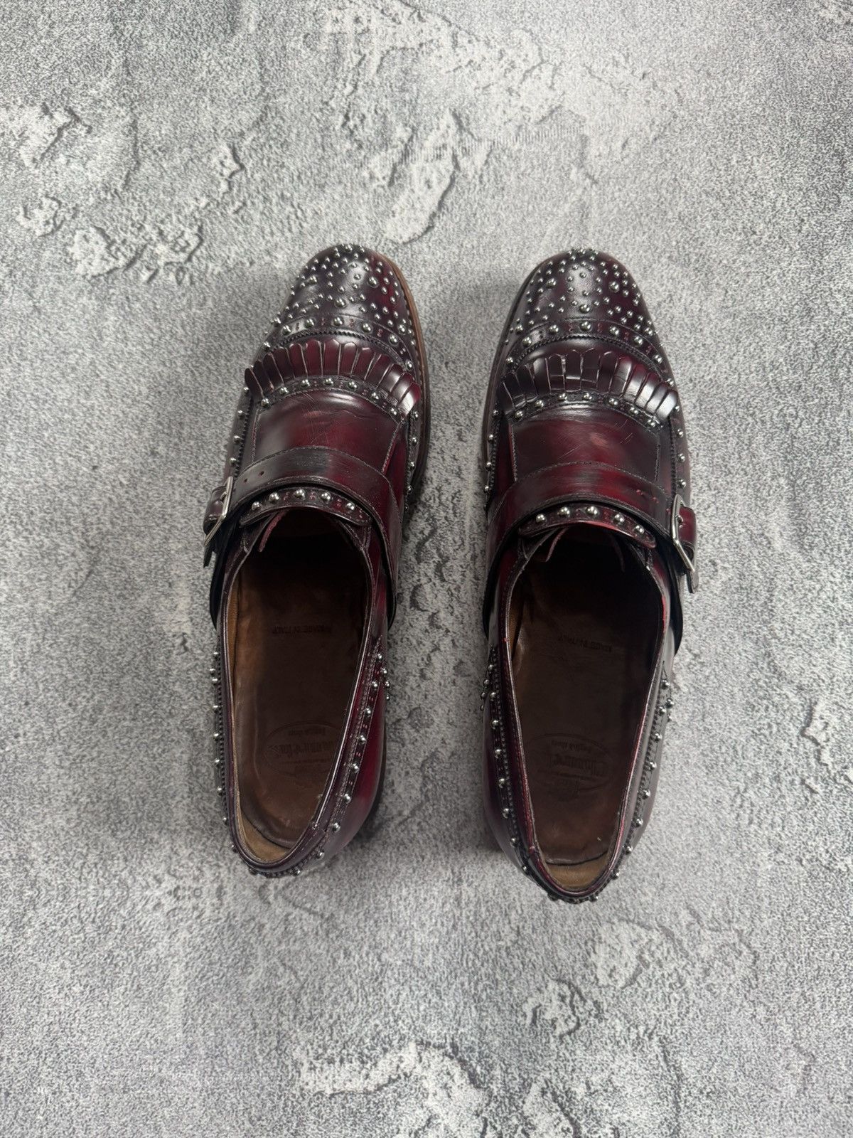 Church's Church’s Shanghai Leather Brogue Fringed Loafers monk shoes Size US 7.5 / IT 37.5 - 17 Thumbnail