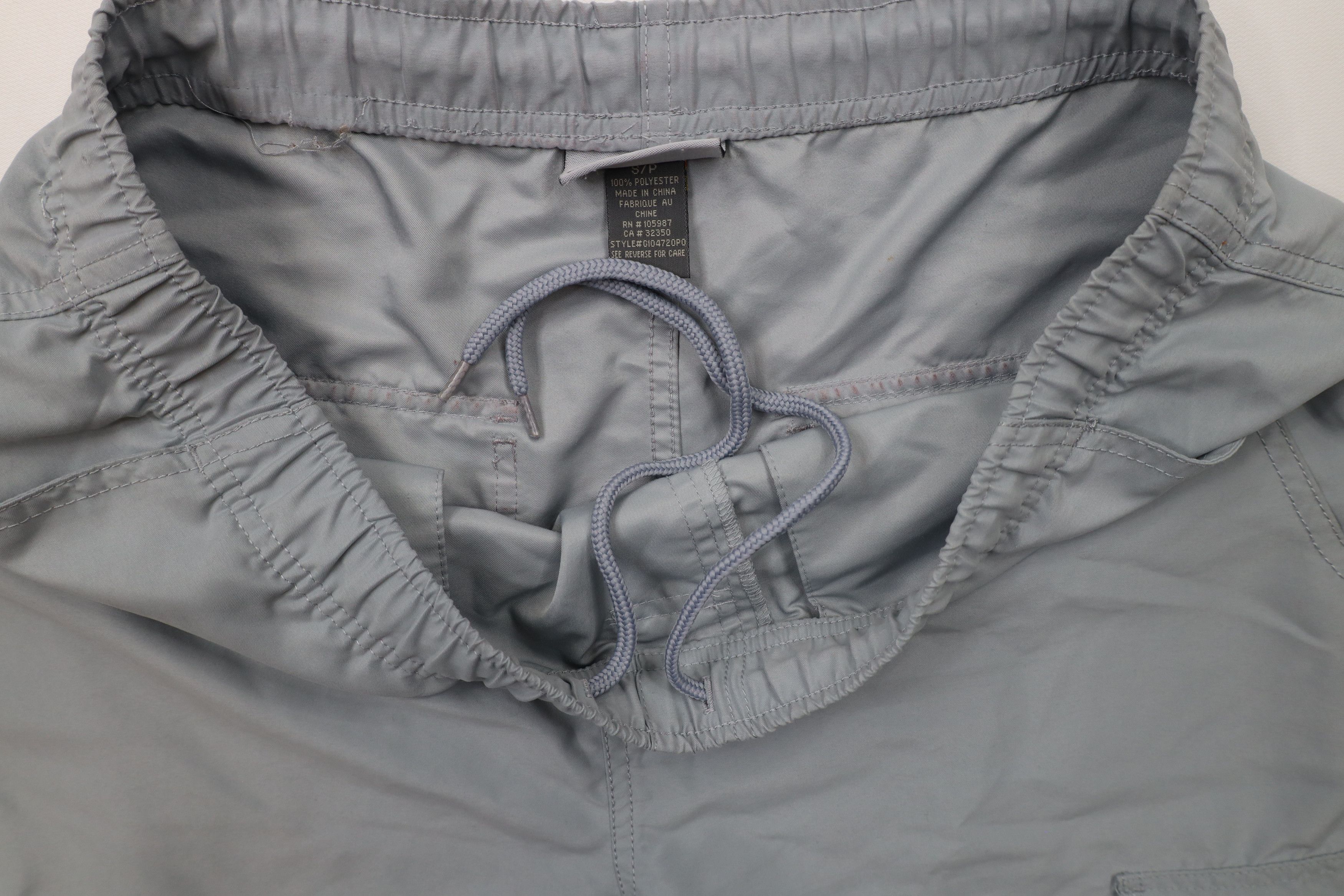 Quiksilver × Vintage Vintage 90s Y2K Quiksilver Surfing Cargo Shorts Gray Size US 30 / EU 46 - 8 Thumbnail