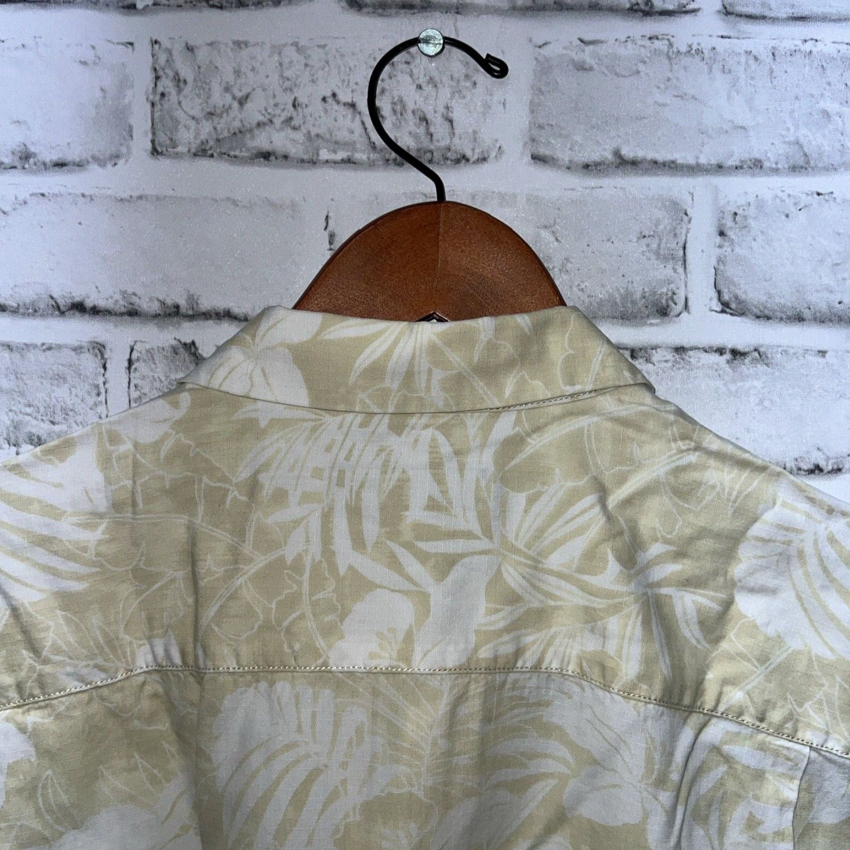 Reyn Spooner VINTAGE Reyn Spooner Hawaiian Shirt Mens L Short Sleeve Button-Up Yellow 24" Pit to Pit Mens Size US L / EU 52-54 / 3 - 5 Thumbnail