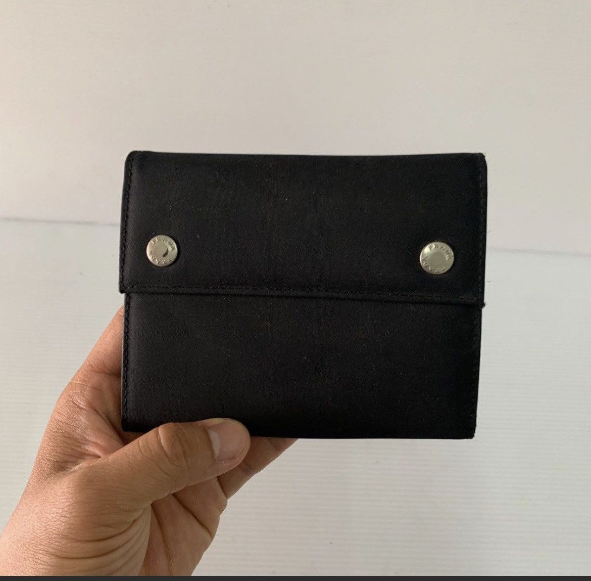 Prada Authentic Prada Black Nylon Wallet Size ONE SIZE - 2 Thumbnail