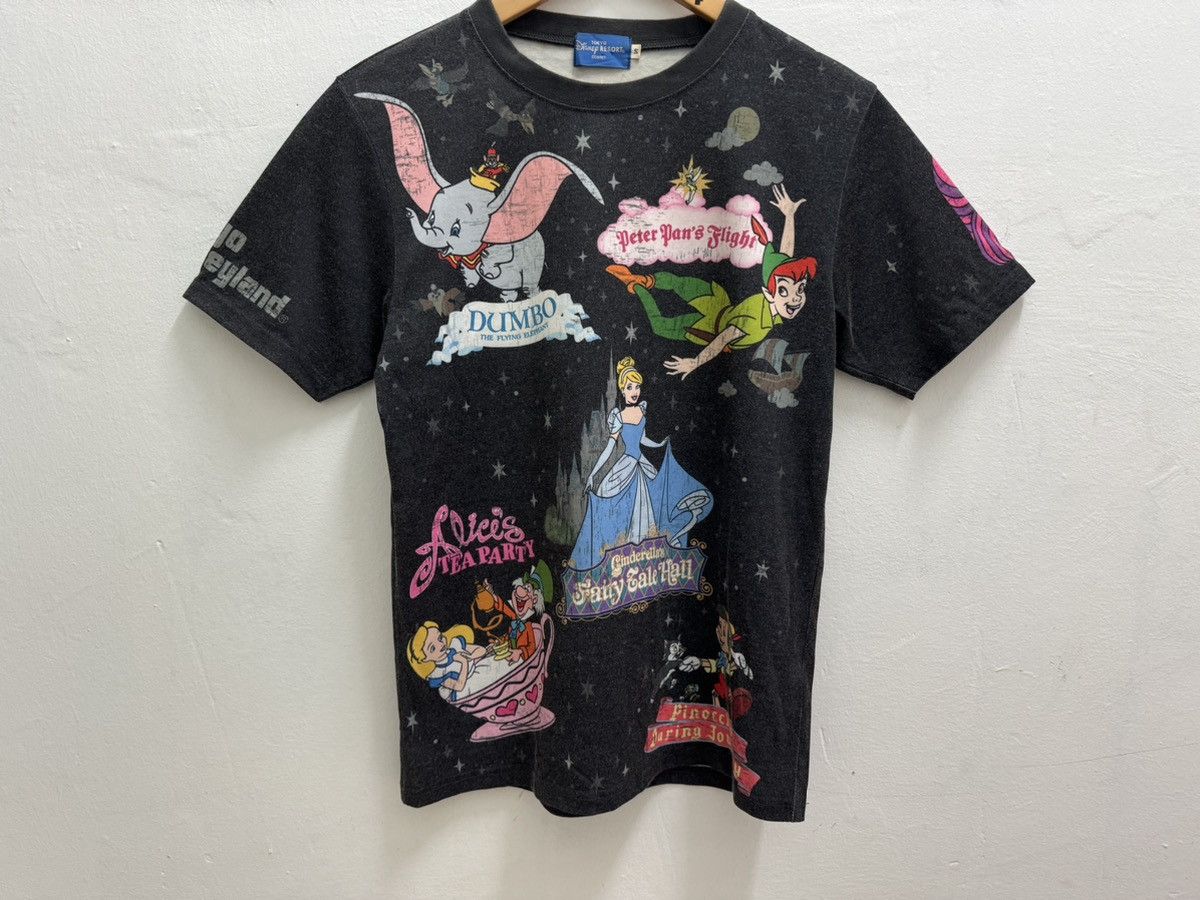 Disney × Japanese Brand × Vintage VINTAGE TOKYO DISNEY CHARACTER MOVIES TEE Size US XS / EU 42 / 0 - 3 Thumbnail