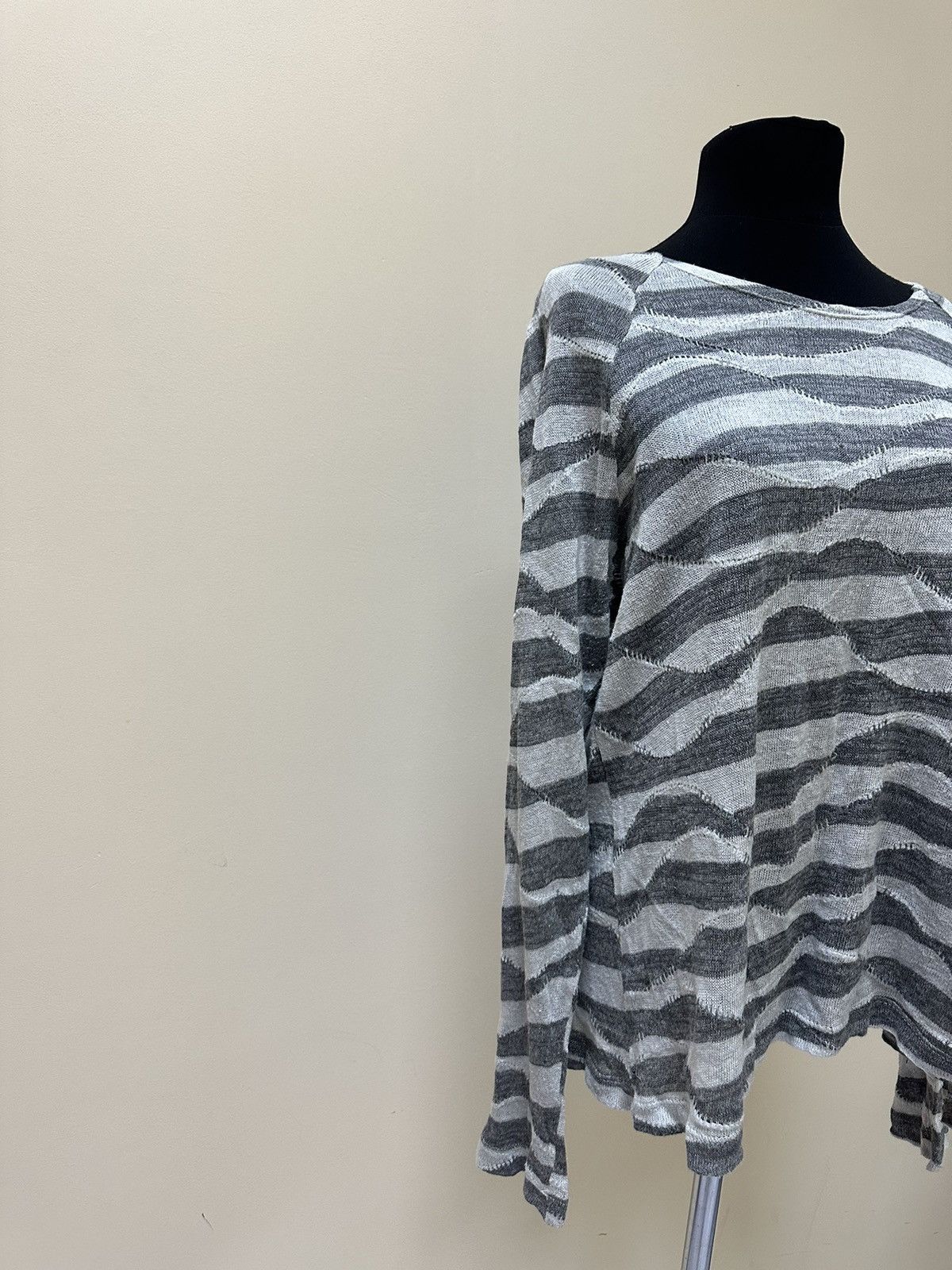 Japanese Brand × OSKA T-shirt Long Sleeve Oska 4 505 Linen Size XL / US 12-14 / IT 48-50 - 3 Thumbnail