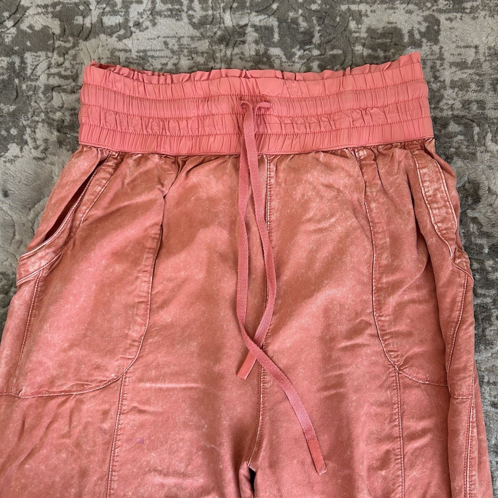 Free People FREE PEOPLE FP Movement Halfzies Pants, Matte Rose Sz Small Size 24" / US 00 / IT 34 - 7 Thumbnail