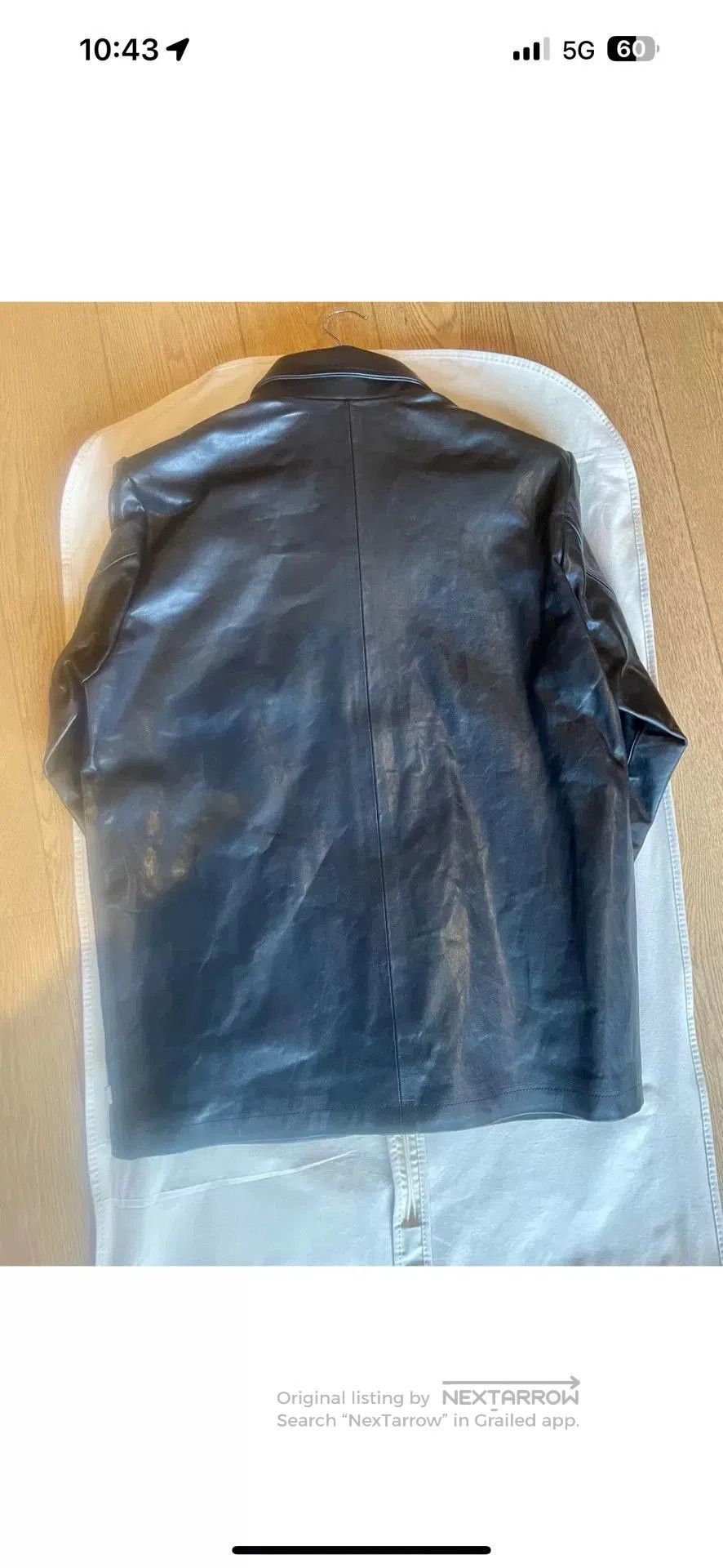 JJJJound JJJJound Leather Jacket Limited Edition. Size US M / EU 48-50 / 2 - 2 Thumbnail