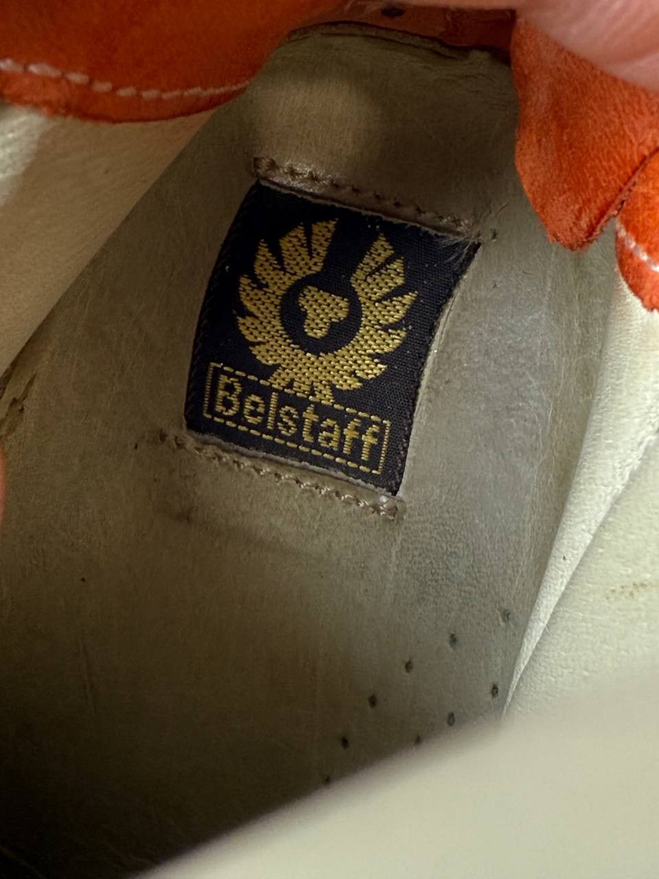 Belstaff Belstaff Roadmaster 1955 Orange Leather Rear Mid-Calf Boots Size US 7 / IT 37 - 6 Thumbnail
