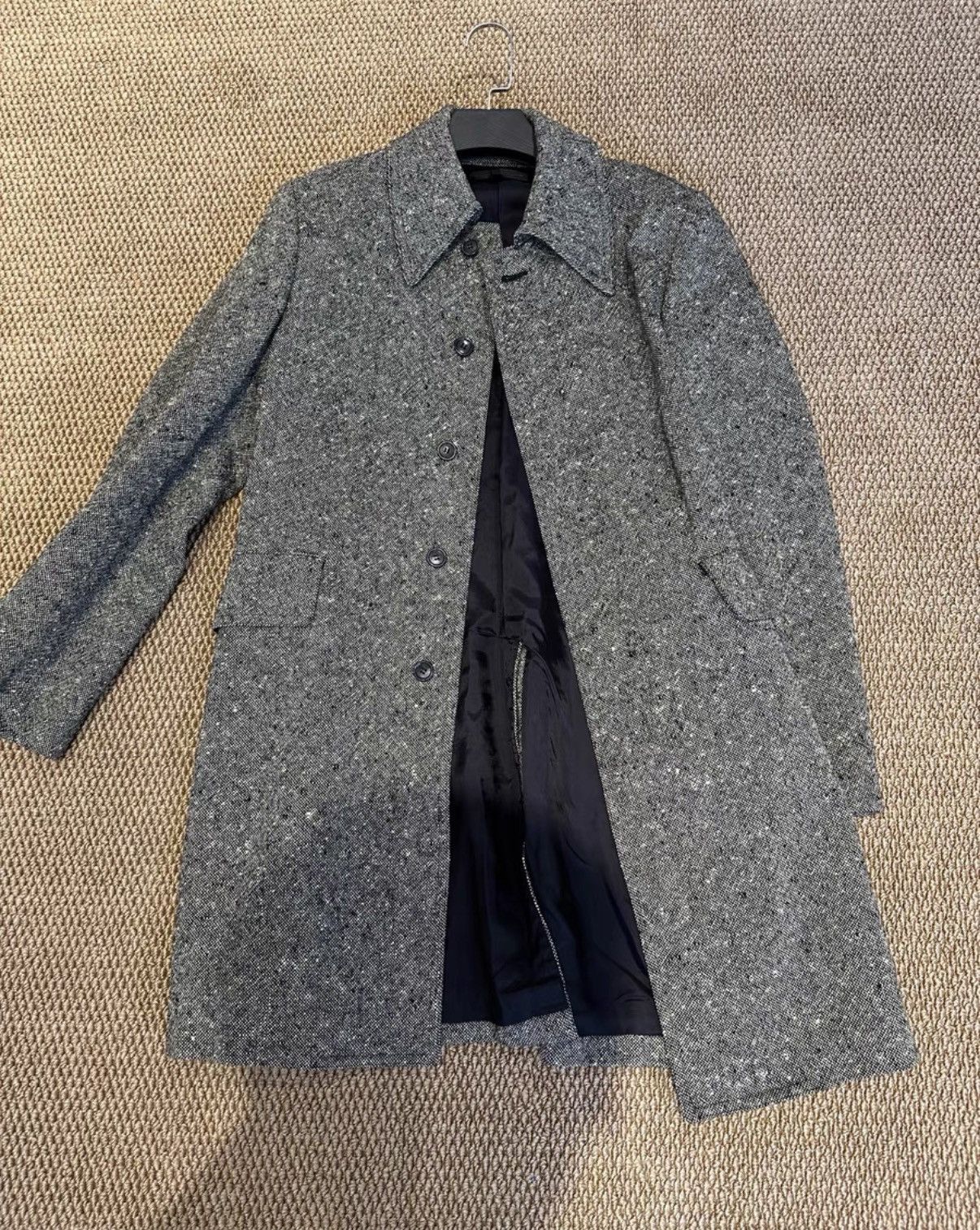 Comme des Garcons Comme des Garçons Main Line Snowflake Wool Coat K23 Size US M / EU 48-50 / 2 - 4 Thumbnail