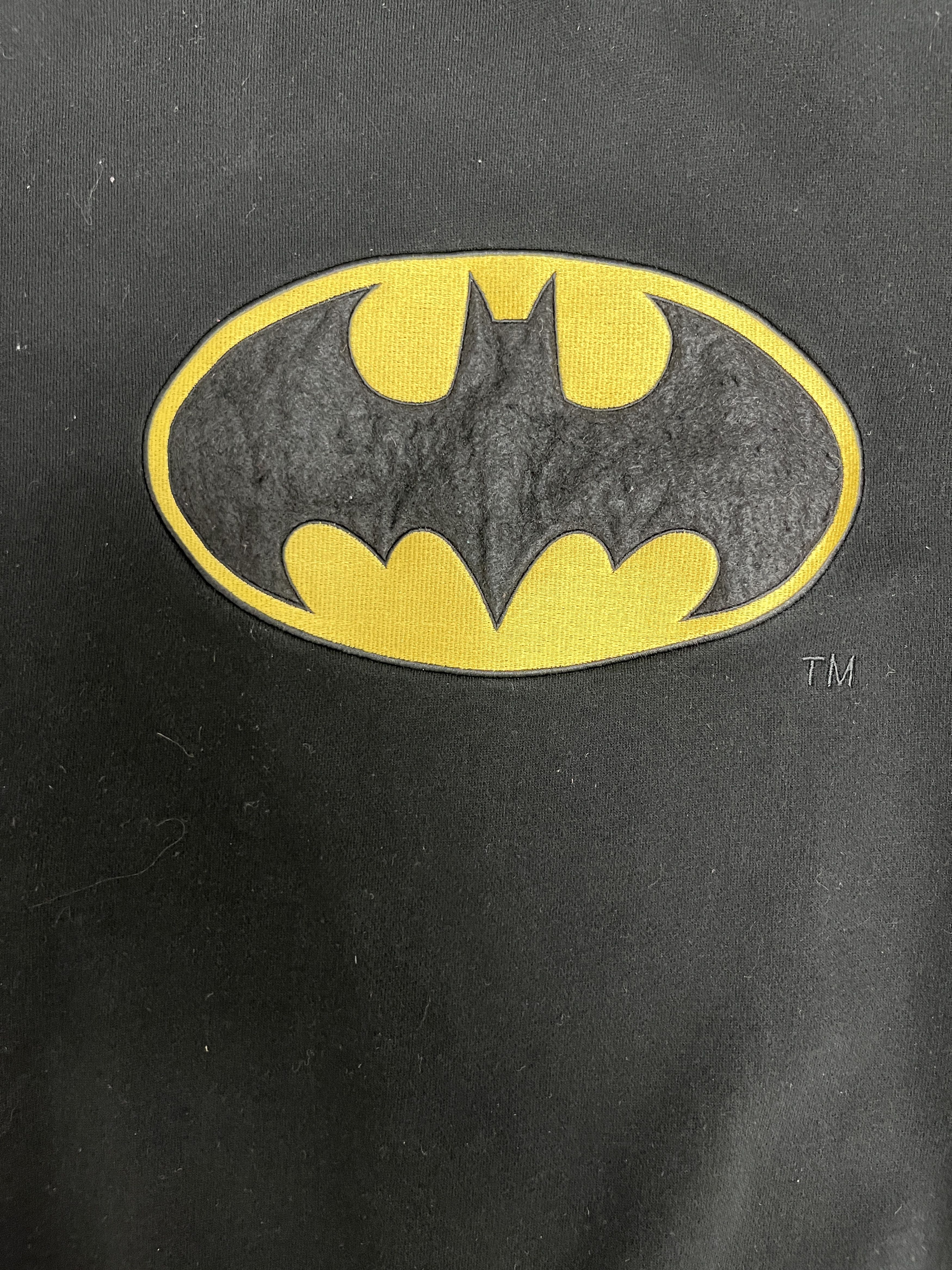 Vintage Batman Vintage Black Crewneck Sweater Size US S / EU 44-46 / 1 - 2 Thumbnail