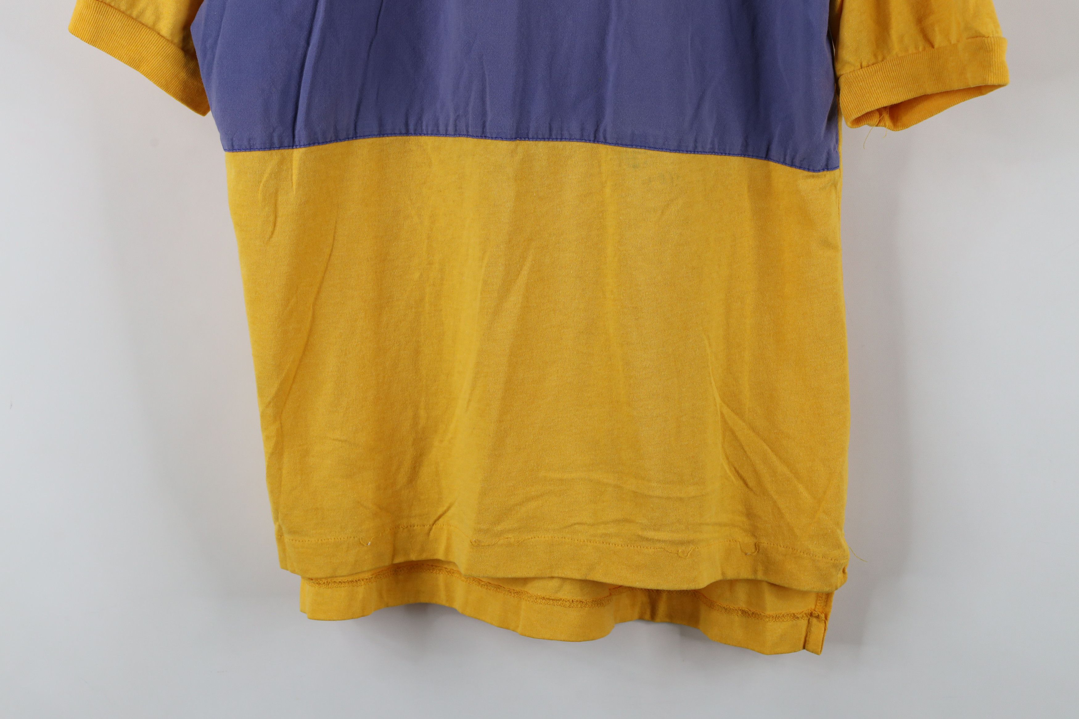 Vintage Vintage 90s Streetwear Los Angeles Lakers Rugby Polo Shirt Size US S / EU 44-46 / 1 - 3 Thumbnail
