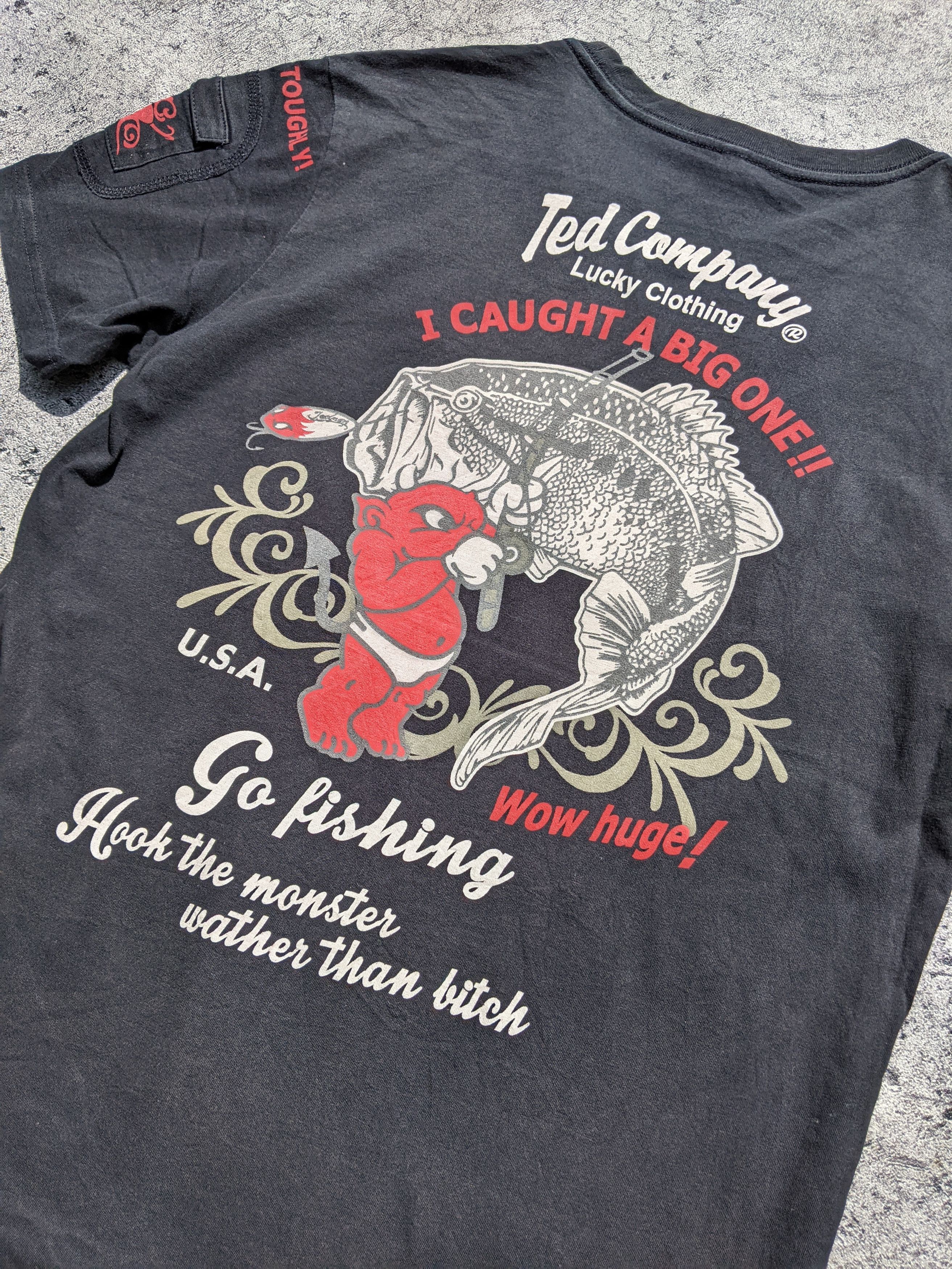 Tedman × Vintage Tedcompany Lucky Clothing Cargo T shirt Size US M / EU 48-50 / 2 - 3 Thumbnail