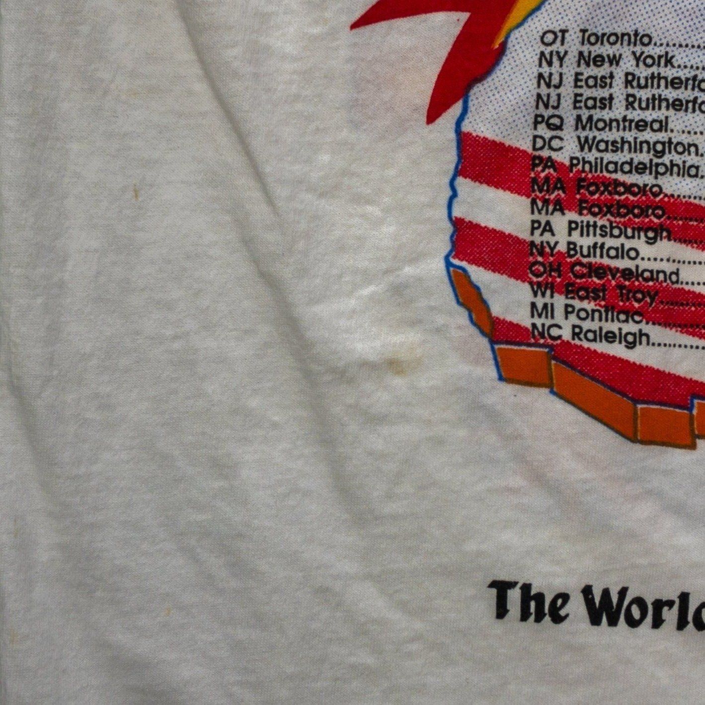 Vintage The Who The Kids Are Alright Tour 25th Anniversary White Size US L / EU 52-54 / 3 - 6 Thumbnail