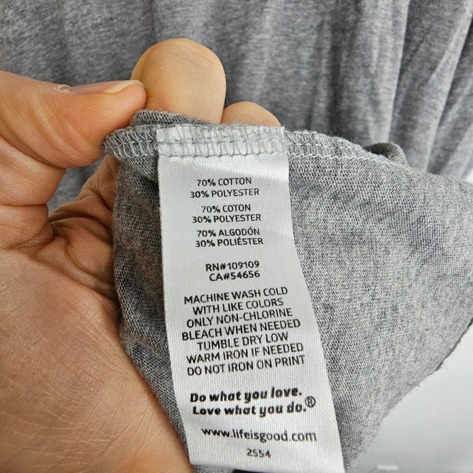 Life is Good Life Is Good Mens Crusher Tee LS Holiday Grateful Dude Size US L / EU 52-54 / 3 - 8 Thumbnail
