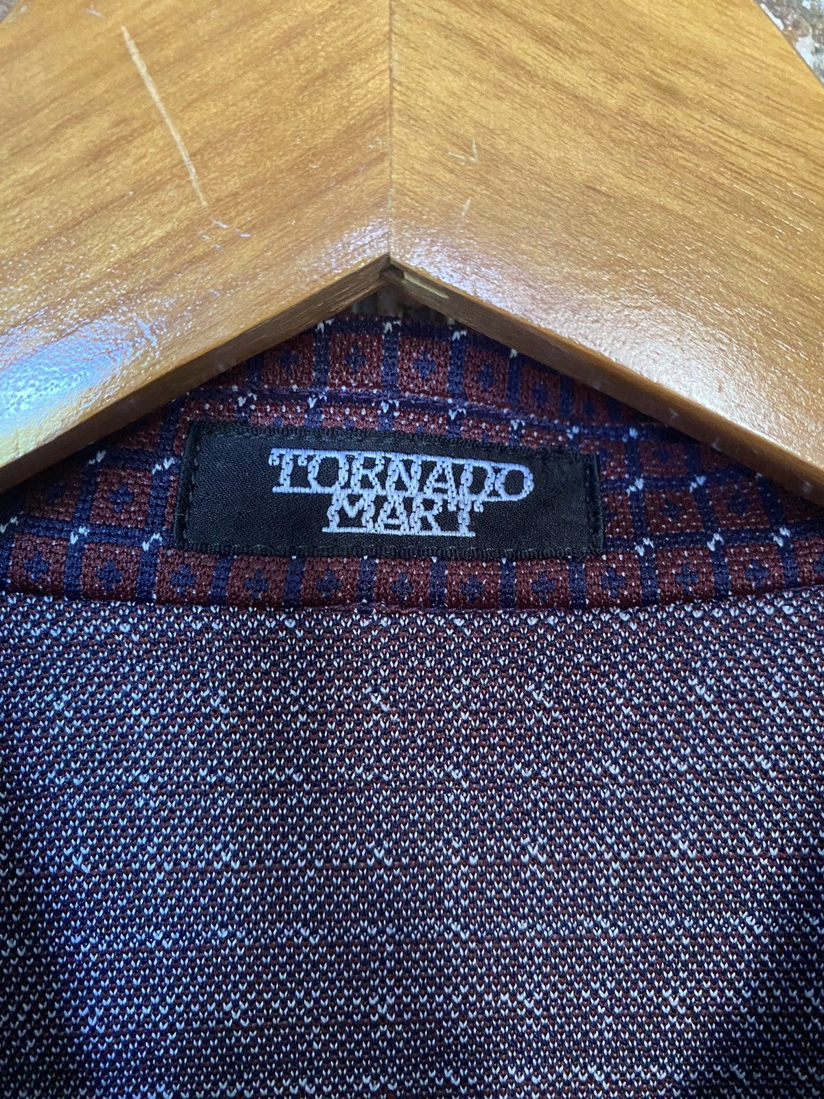 Japanese Brand × Obelisk × Tornado Mart 1990s Jacquard pattern button shirt Size US S / EU 44-46 / 1 - 10 Thumbnail